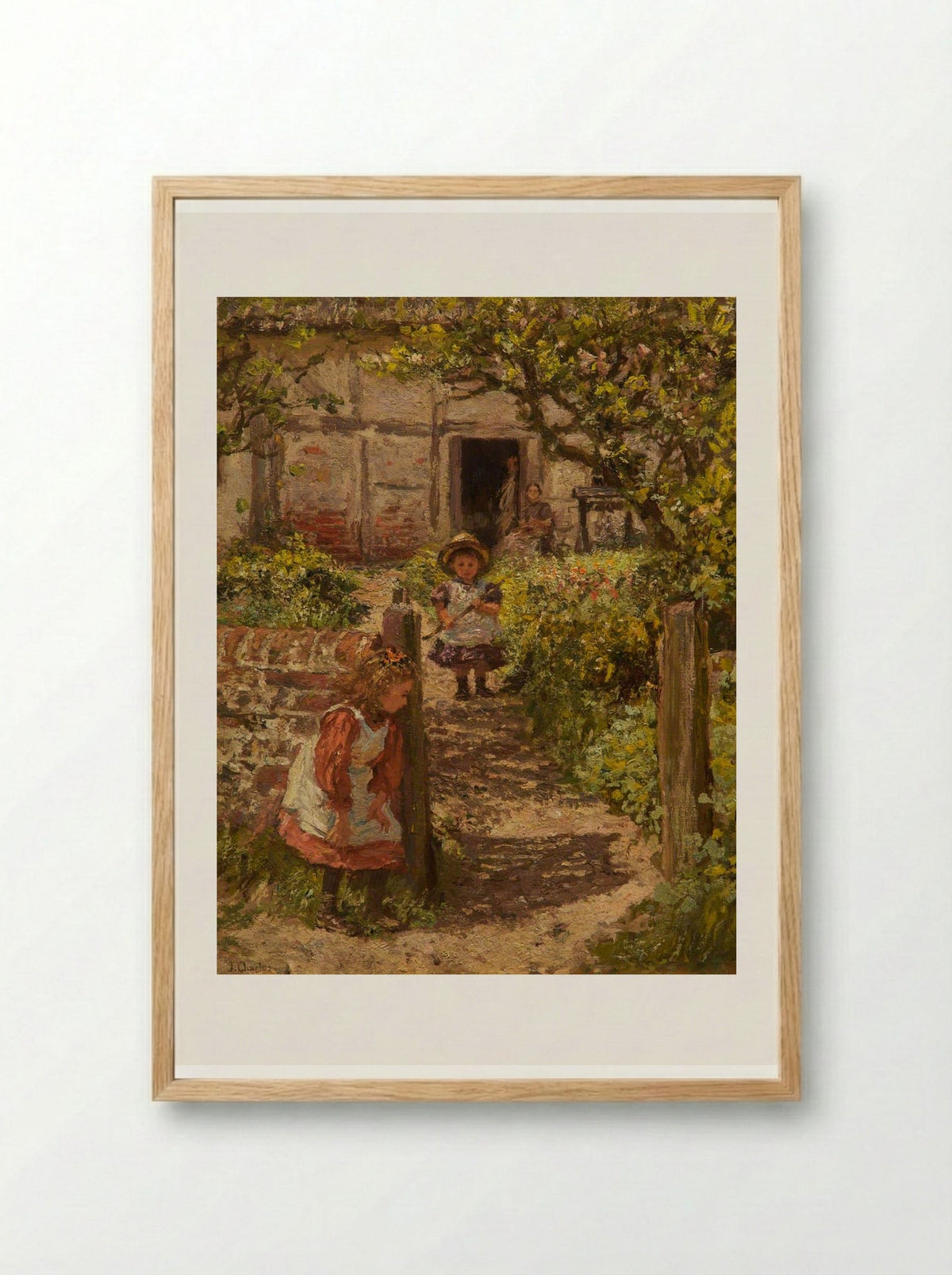 Hide and Seek - James Charles - Framed Print Wood