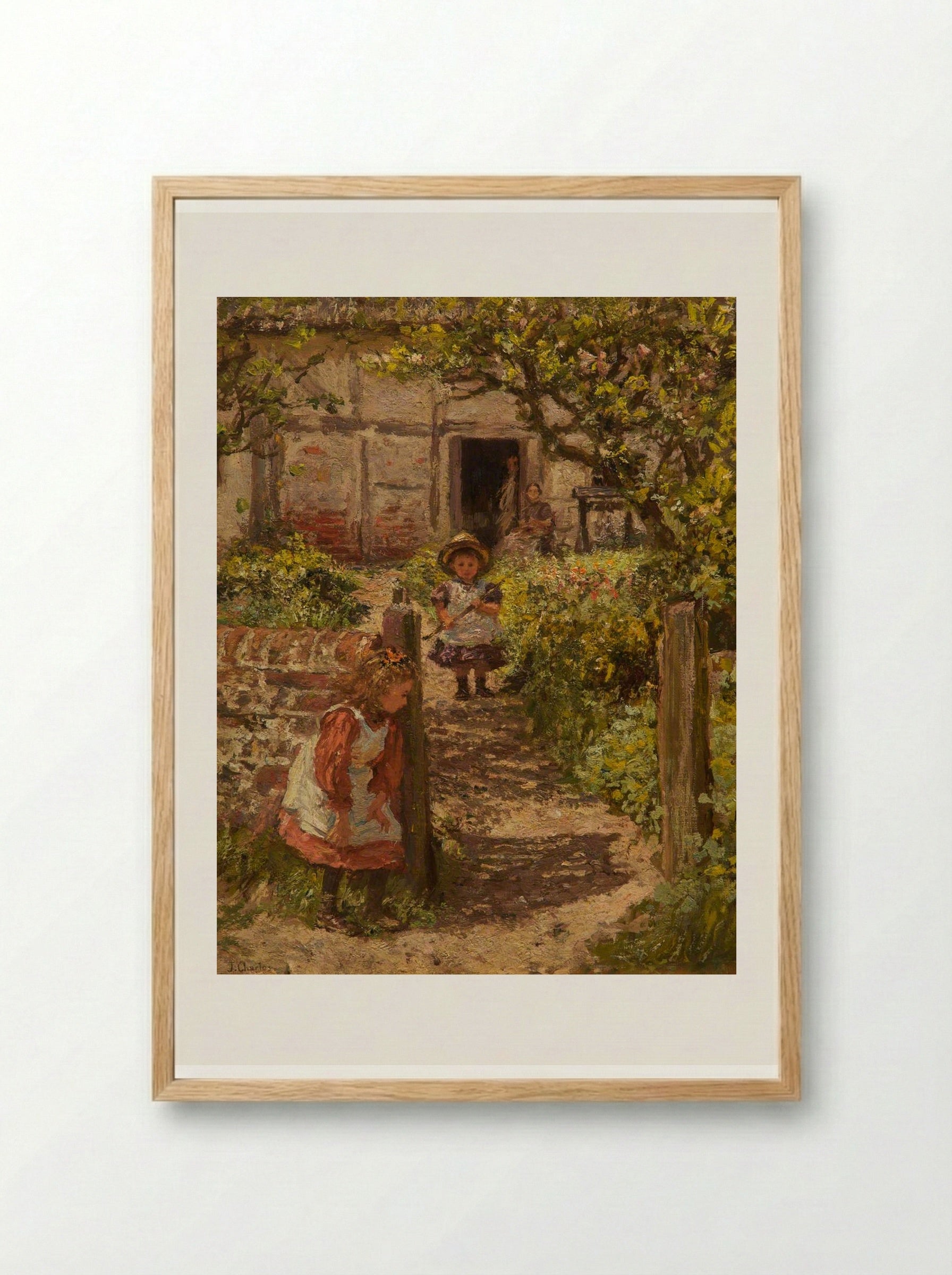 Hide and Seek - James Charles - Framed Print Wood