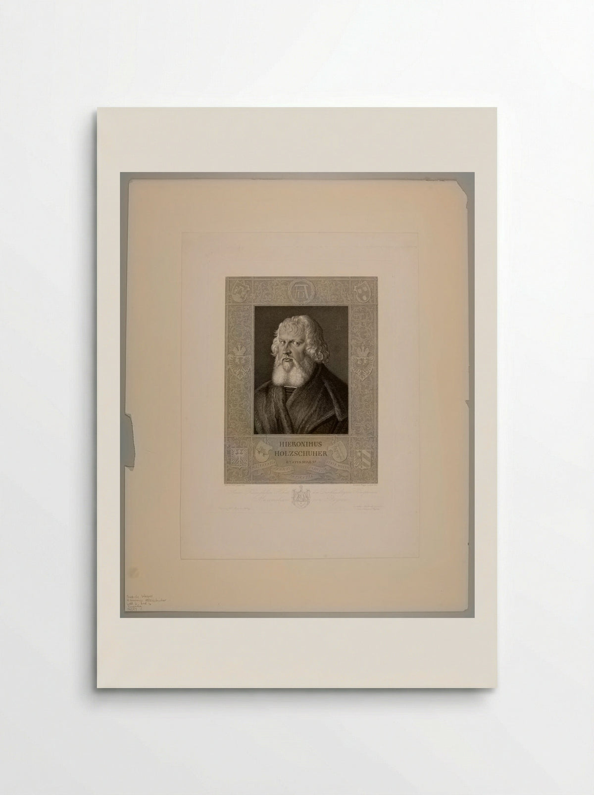 Hieronymus Holzschuher - Friedrich Wagner - Poster