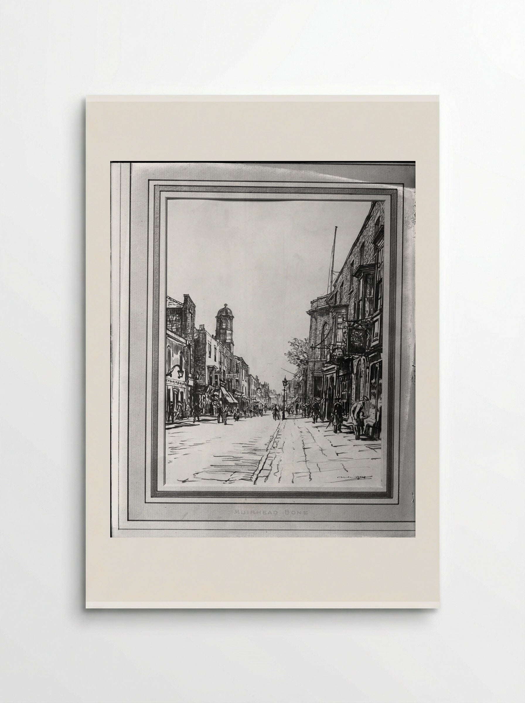 High Street, Deal - Muirhead Bone - Poster