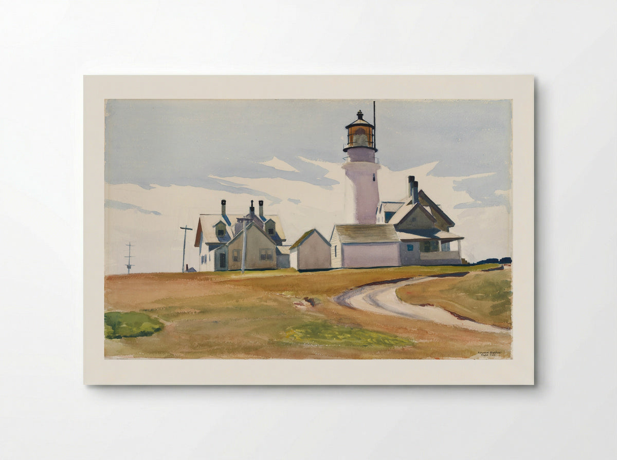 Highland Light - Edward Hopper - Poster