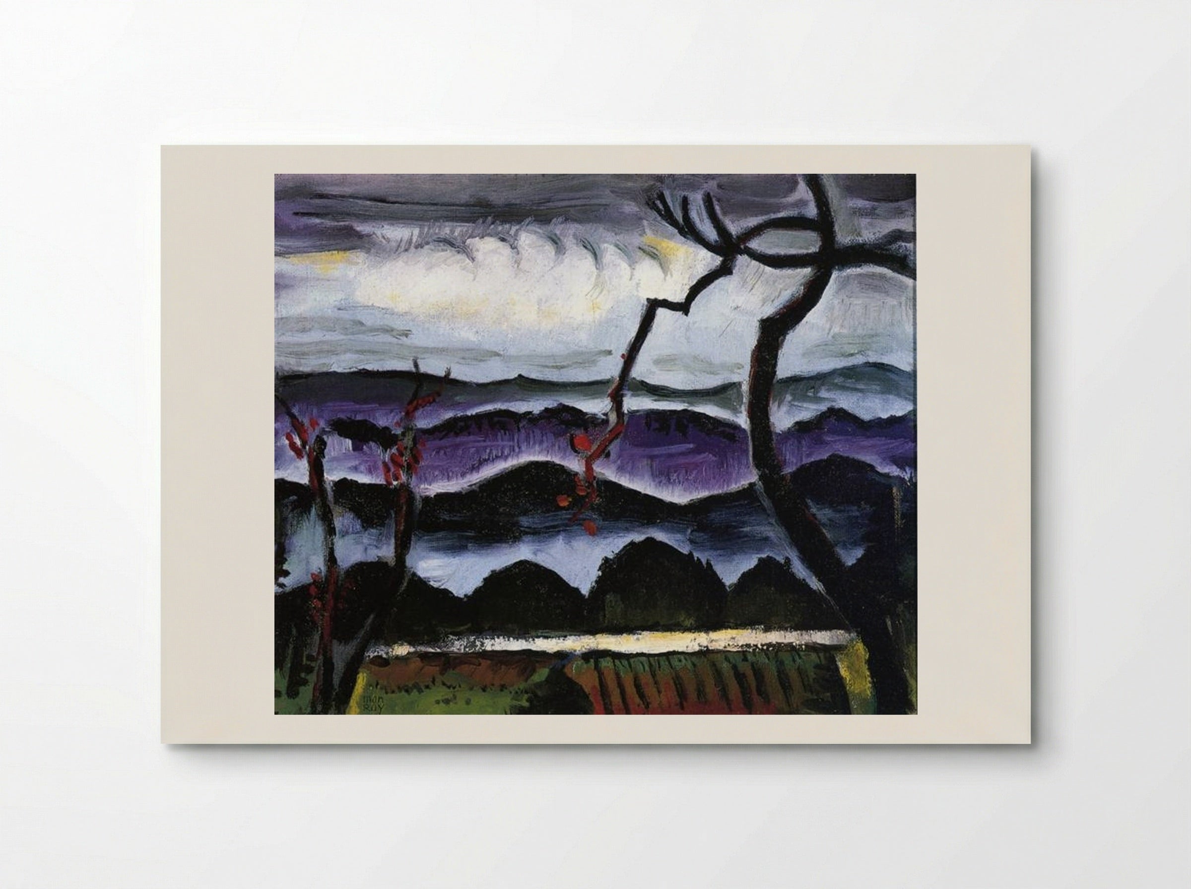 Hills - Man Ray - Poster