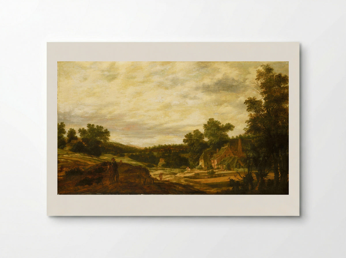 Hilly Landscape - Pieter Stalpaert - Poster