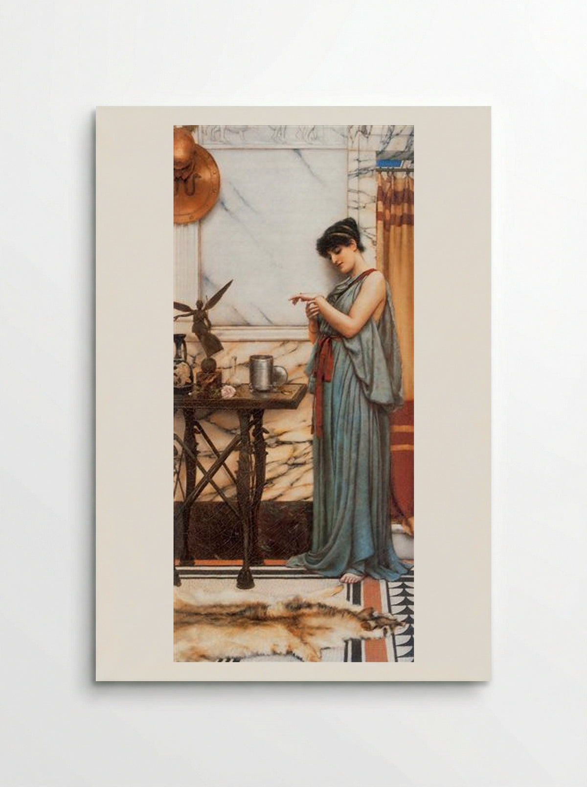 His Birthday Gift - John William Godward - Poster