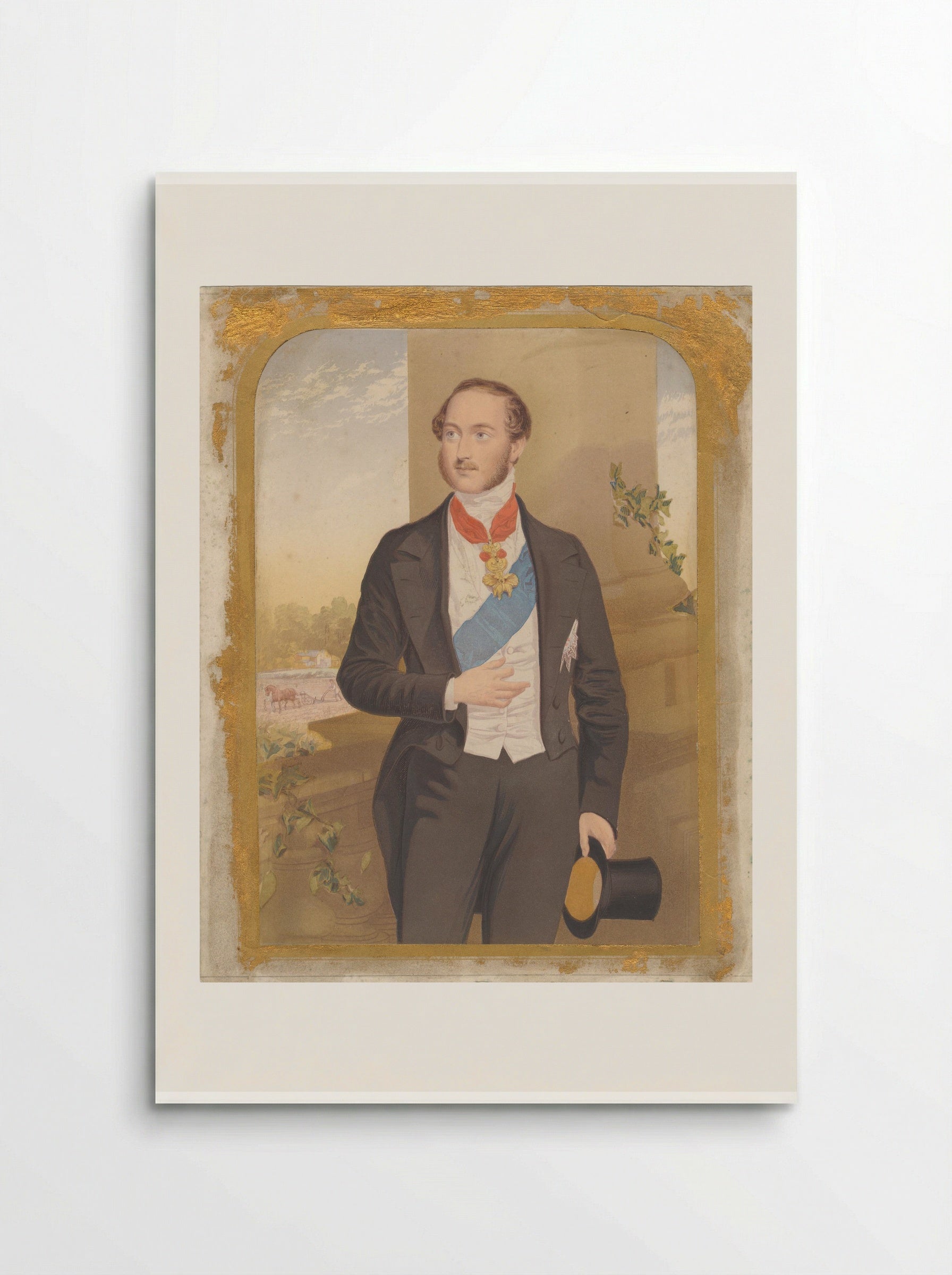 His Royal Highness Prince Albert - George Baxter - Poster