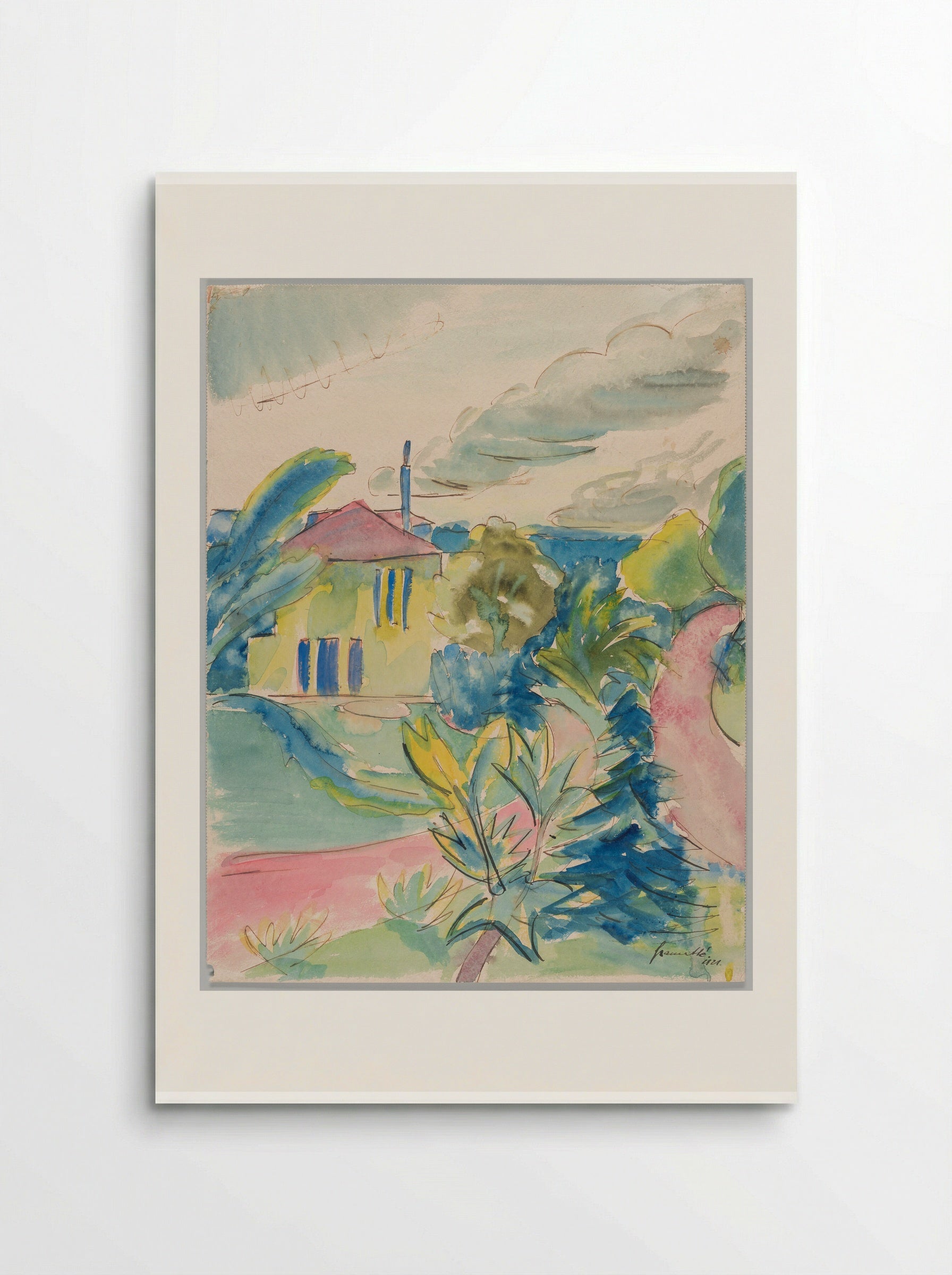 Hochkamp - Walter Gramatté - Poster