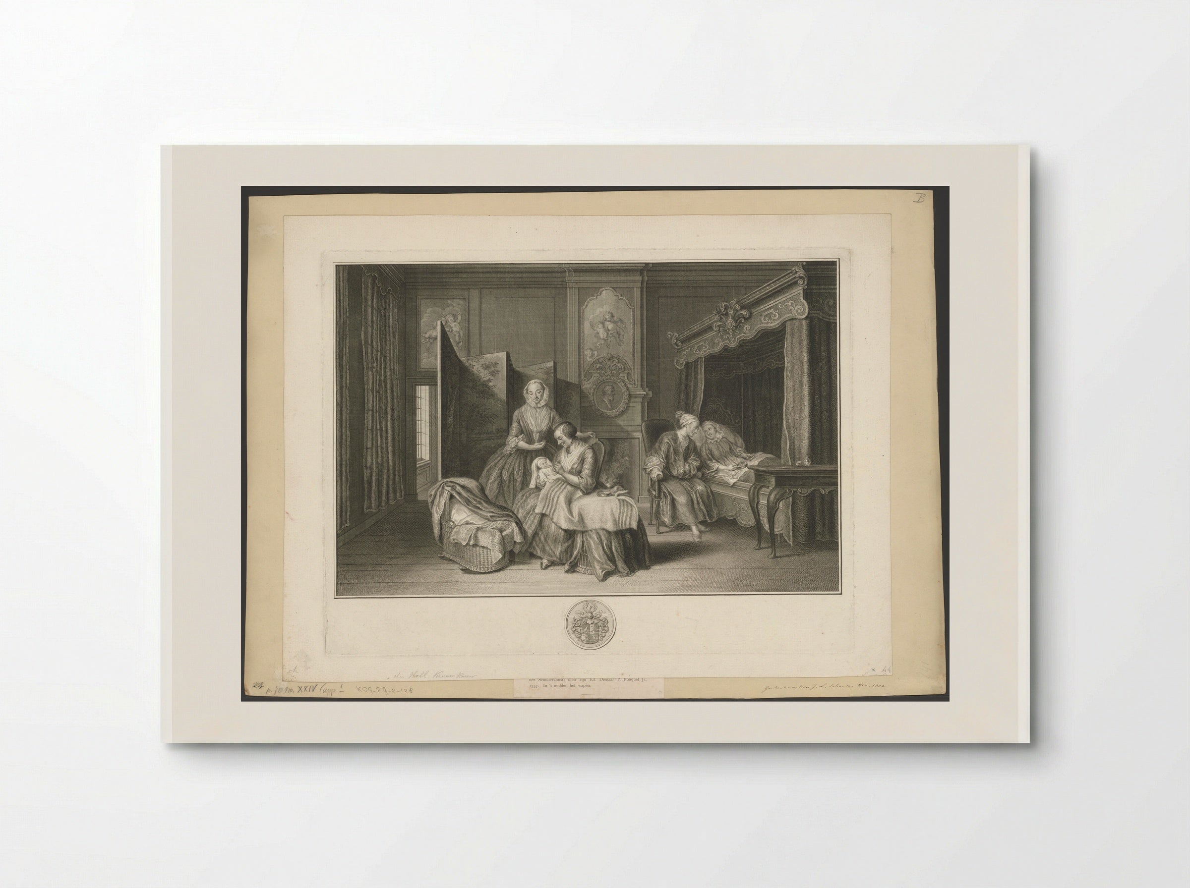 Hollandse kraamkamer - Pieter Tanjé - Poster