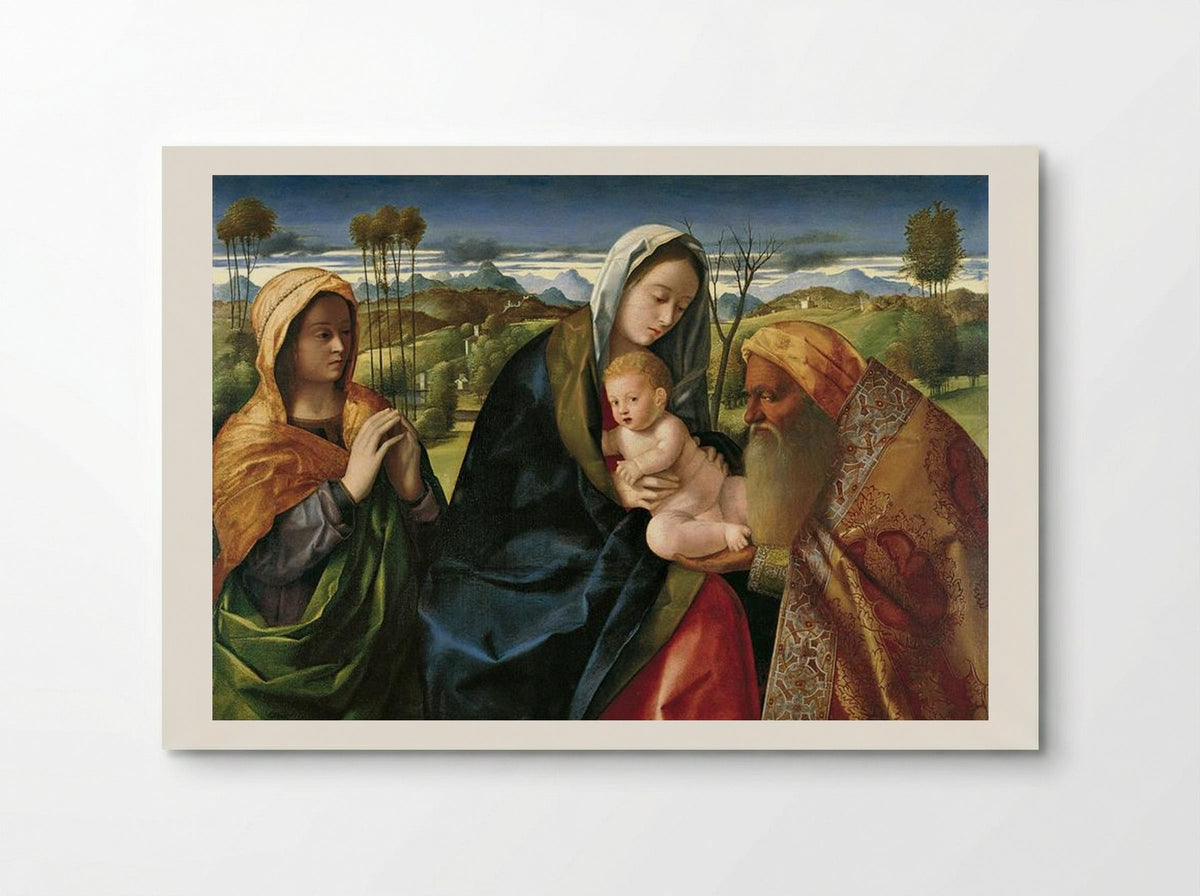 Holy Conversation - Giovanni Bellini - Poster