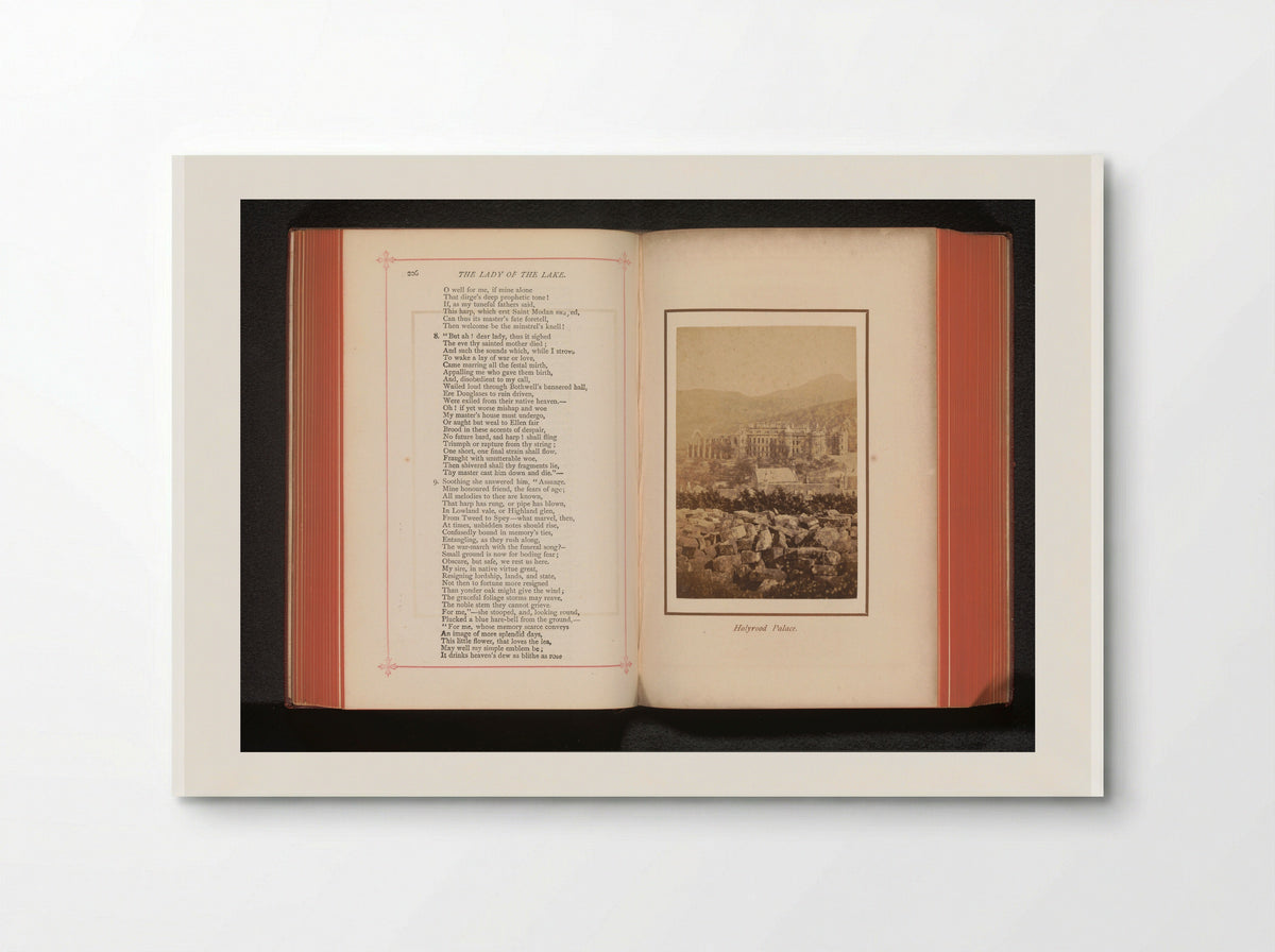 Holyrood Palace - George Washington Wilson - Poster
