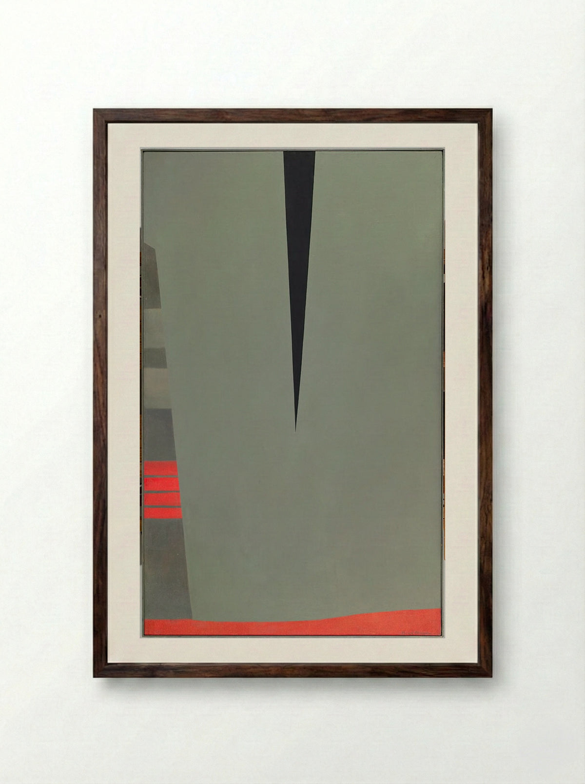 Homage to Martin Luther King, Jr. - Maud Morgan - Framed Print Dark Wood