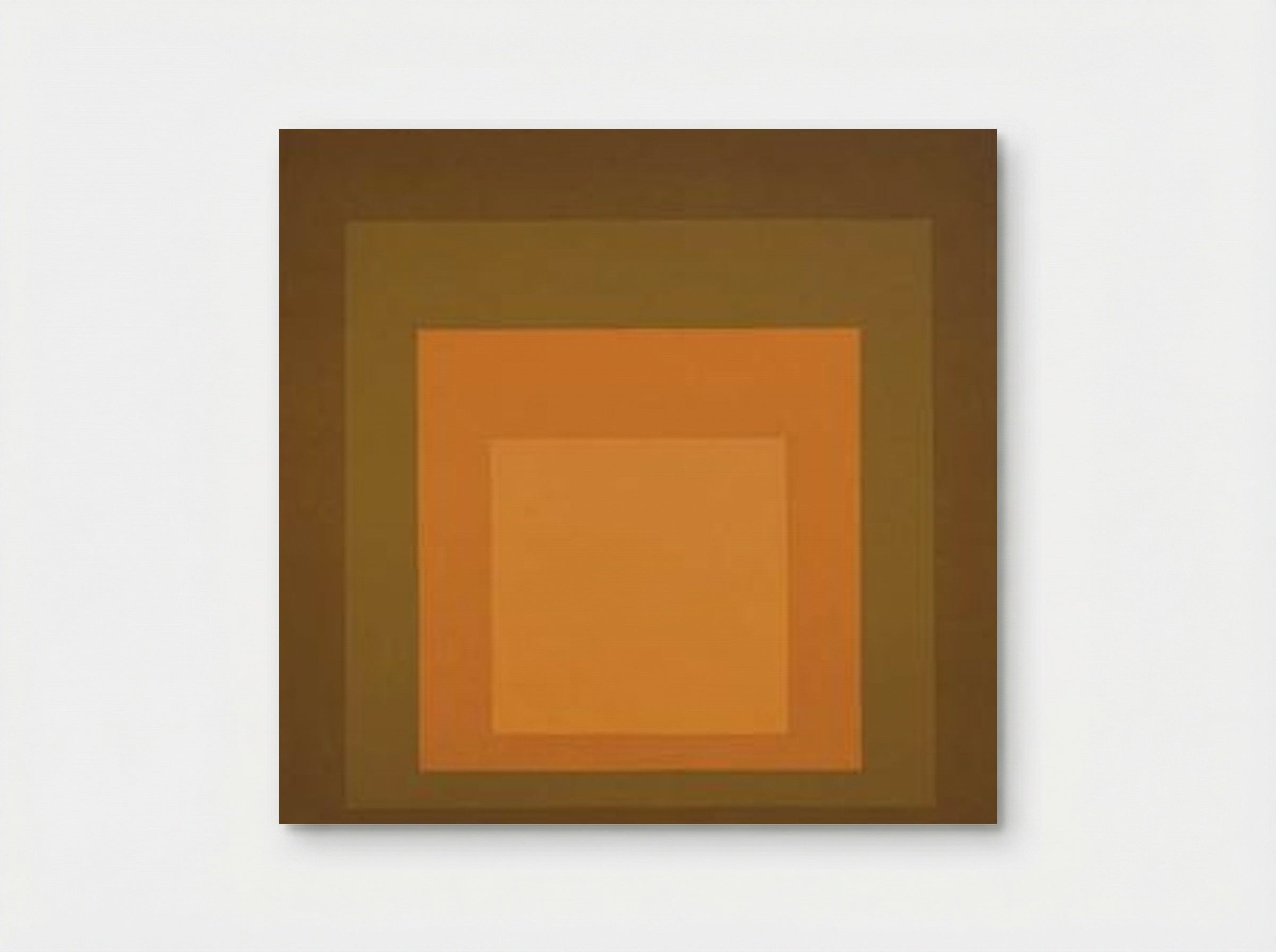 Homage to the Square: Autumn Climax - Josef Albers - Poster