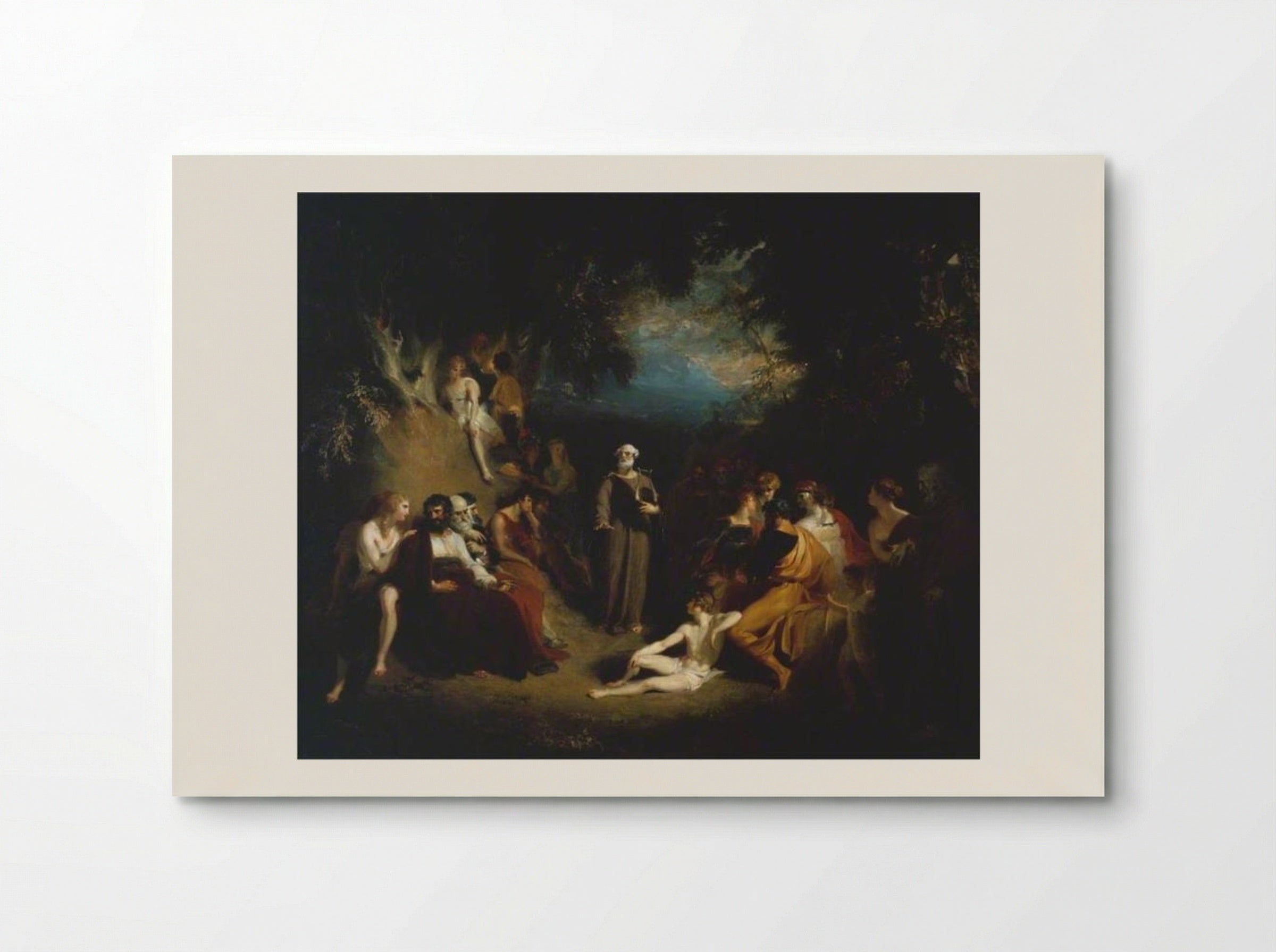 Homer Reciting his Poems - Sir Thomas Lawrence - Poster