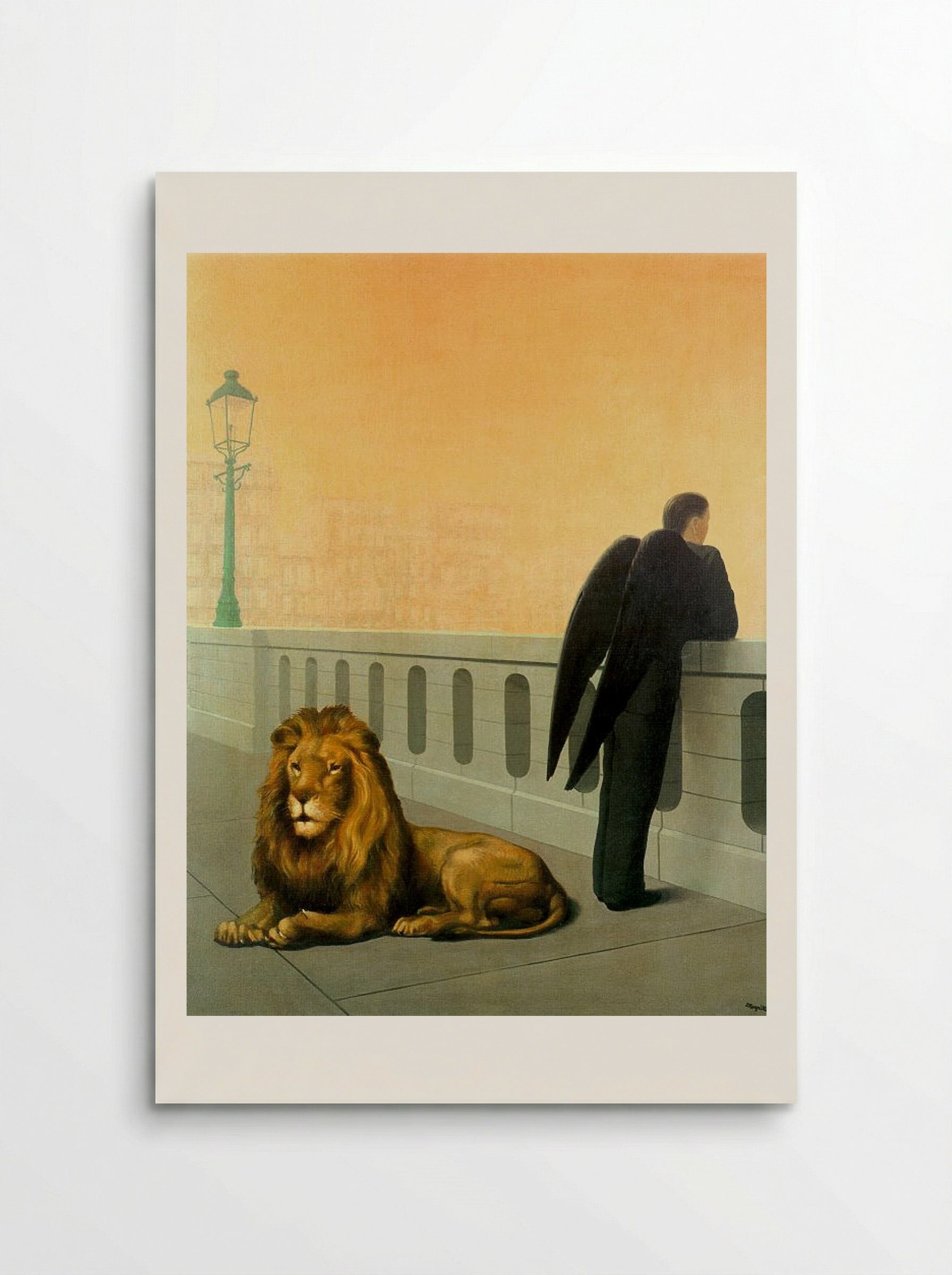 Homesickness - René Magritte - Poster