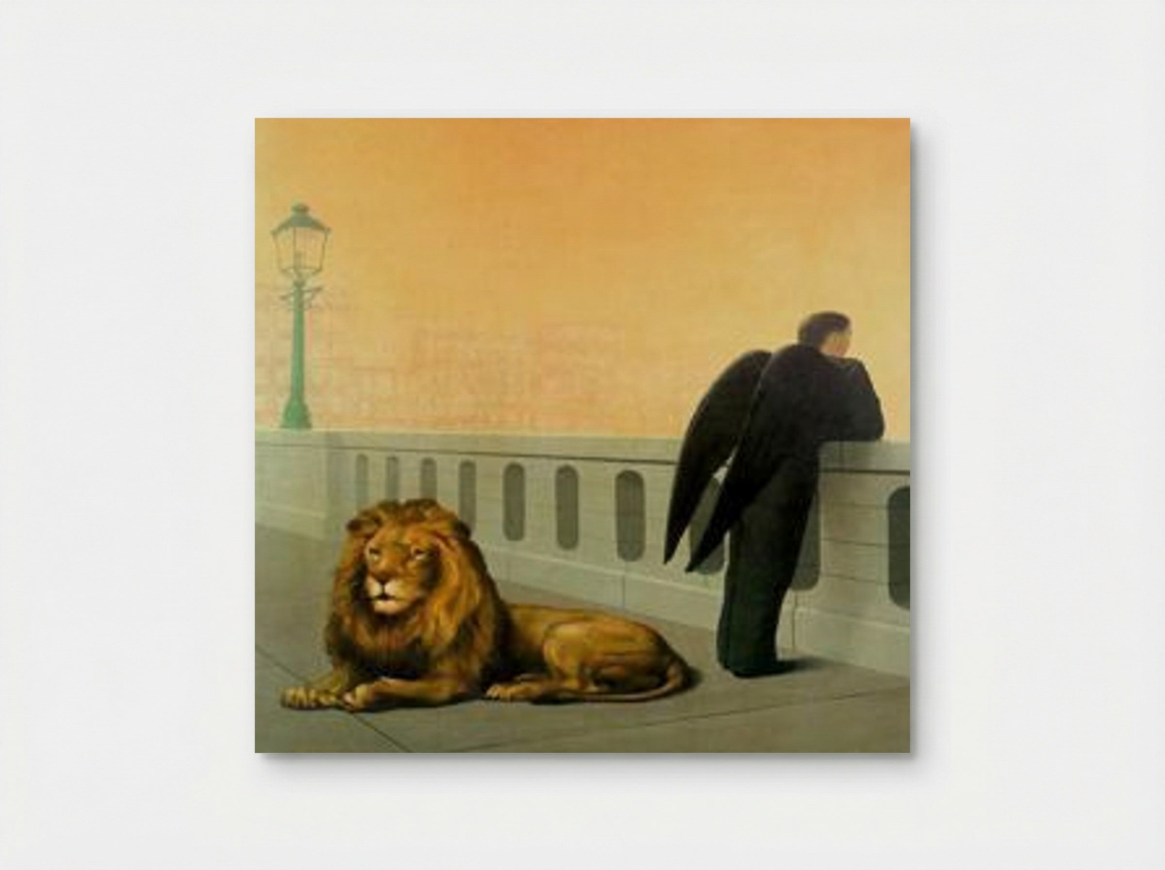 Homesickness - René Magritte - Poster