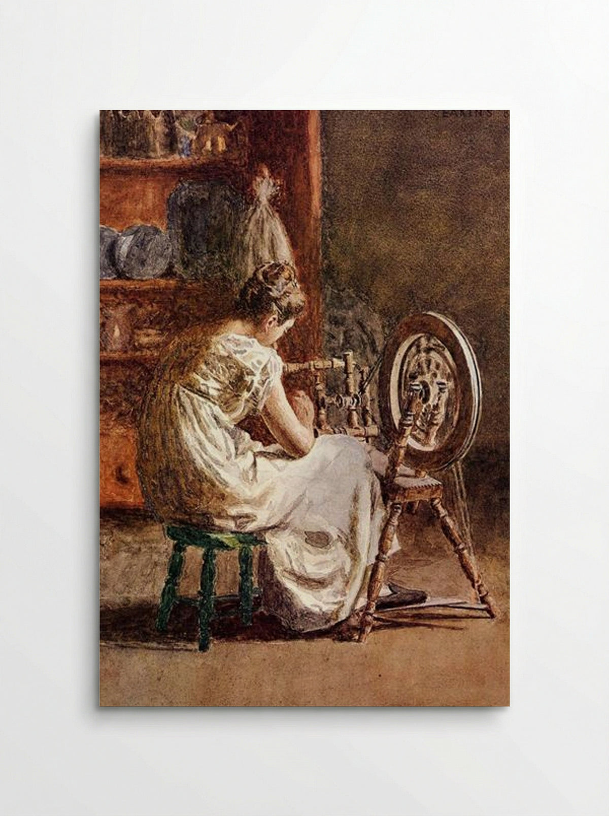 Homespun - Thomas Eakins - Poster