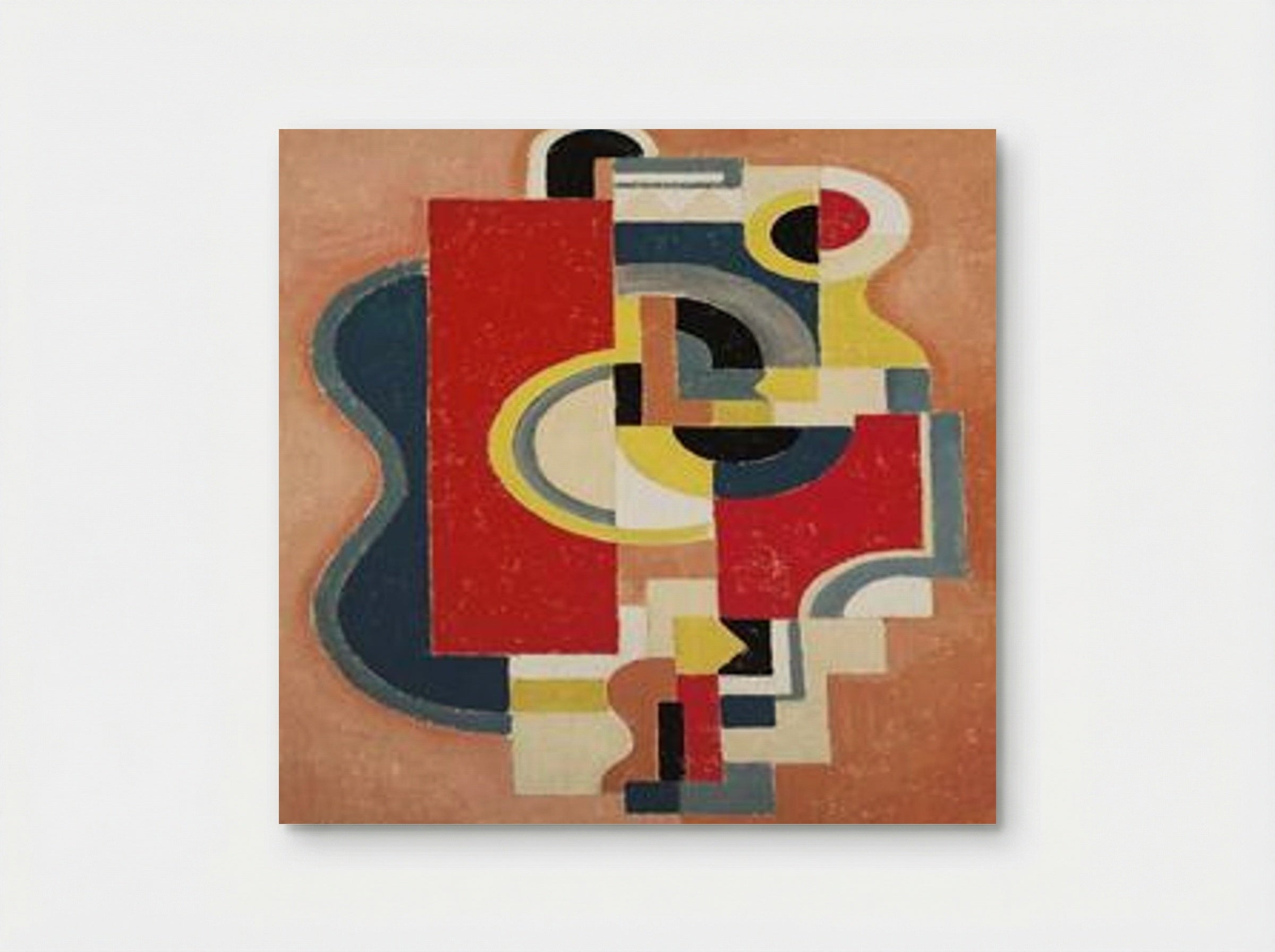 Hommage à Delaunay et Gleizes - Adolf Fleischmann - Poster