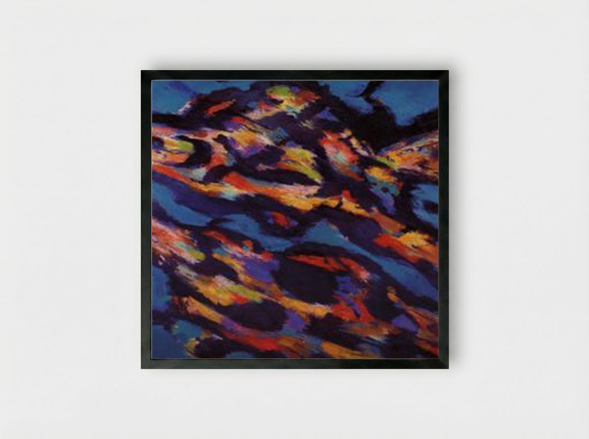 Hommage à Miguel de Unamuno - Le Torrent vert - Framed Print Black