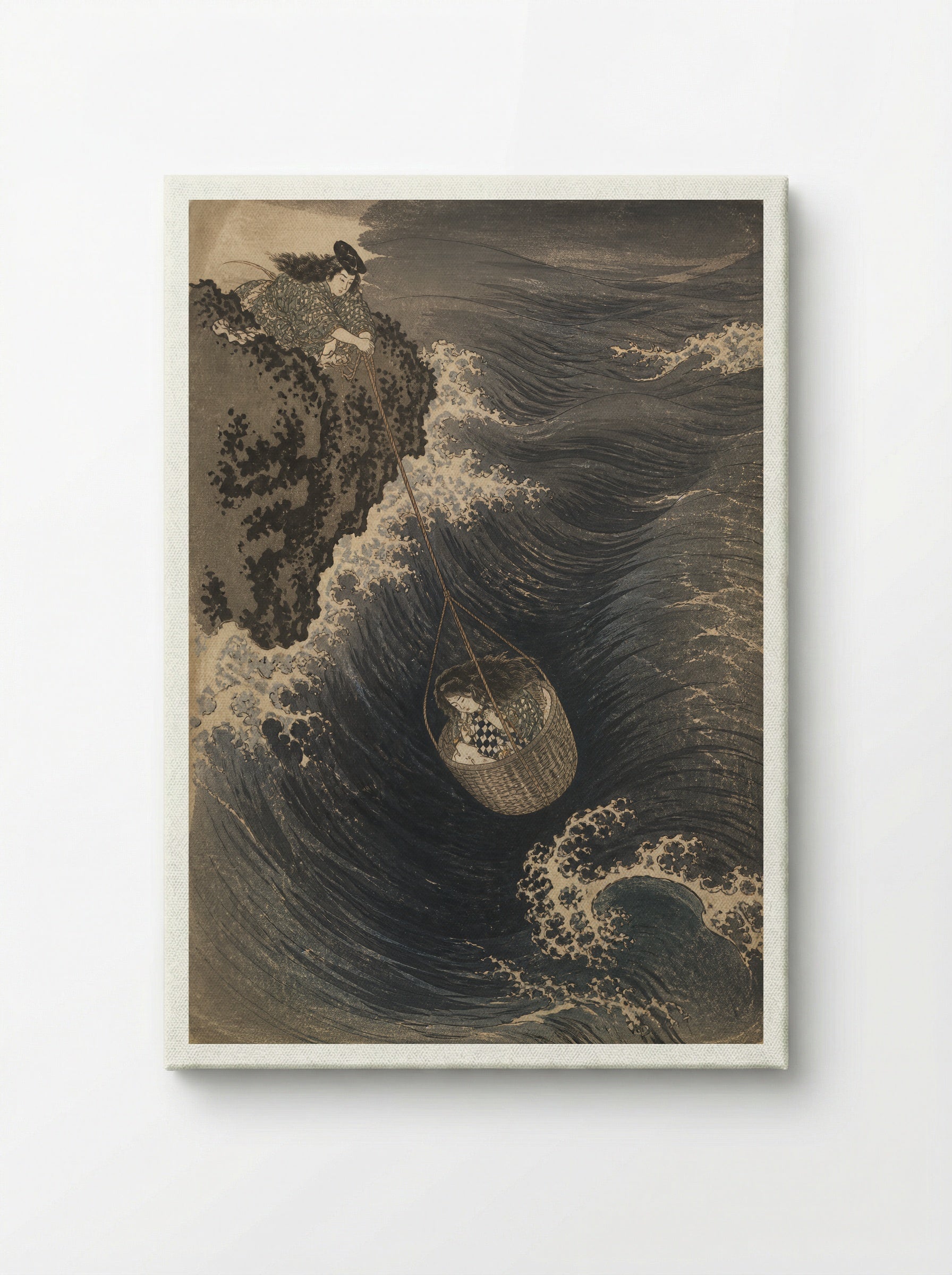 Hoori at the Sea Palace: The Hook Is Lost - Canvas