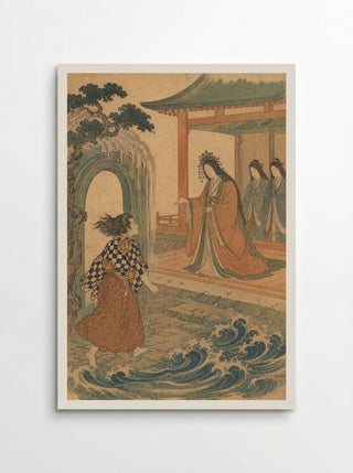Hoori at the Sea Palace: The Palace Receives Him