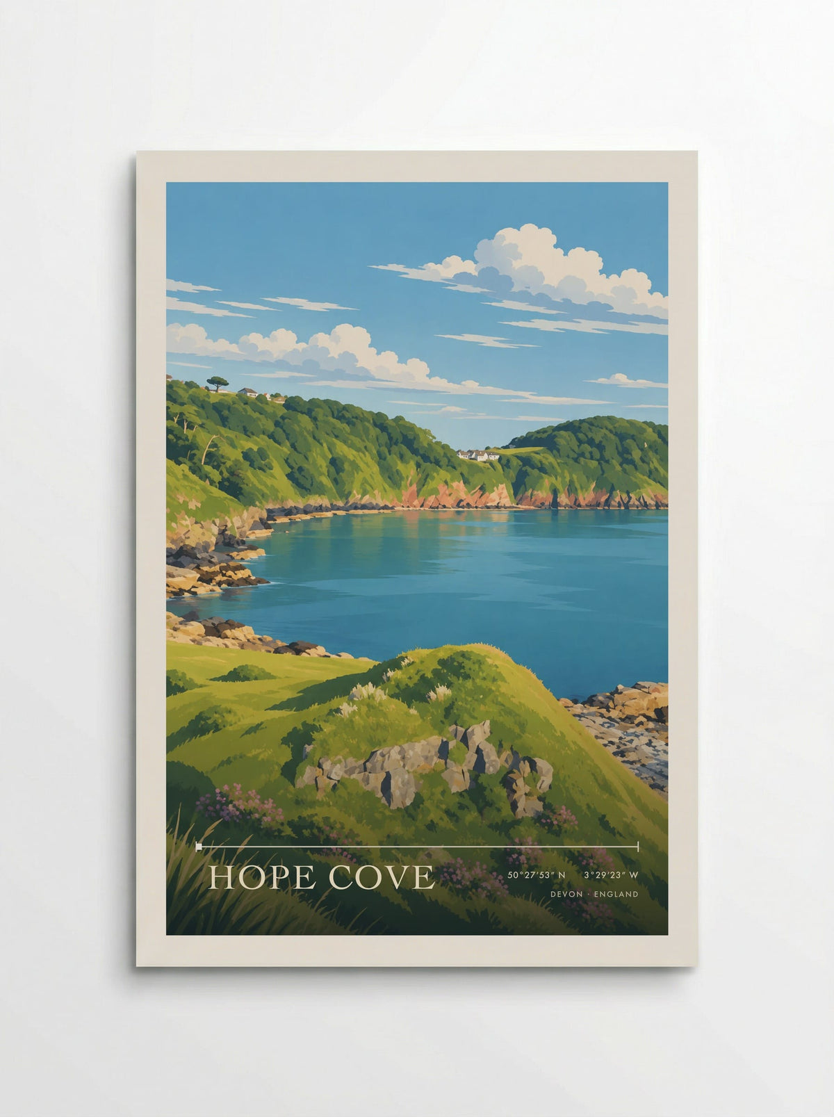 Hope Cove, Devon | Travel Poster - Poster
