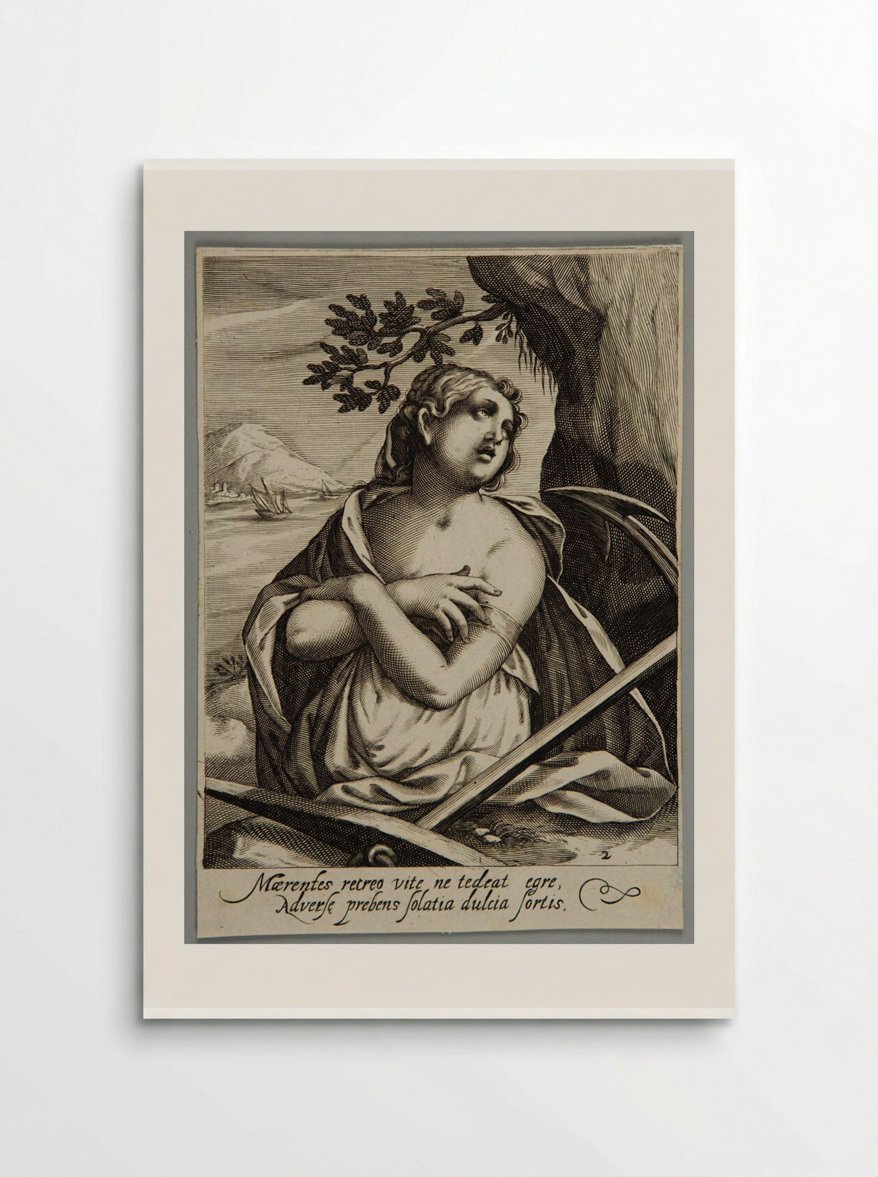 Hope (Spes) - Jacob Matham - Poster