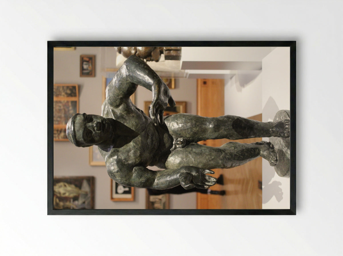 Horace Brodzky - Henri Gaudier-Brzeska - Framed Print Black