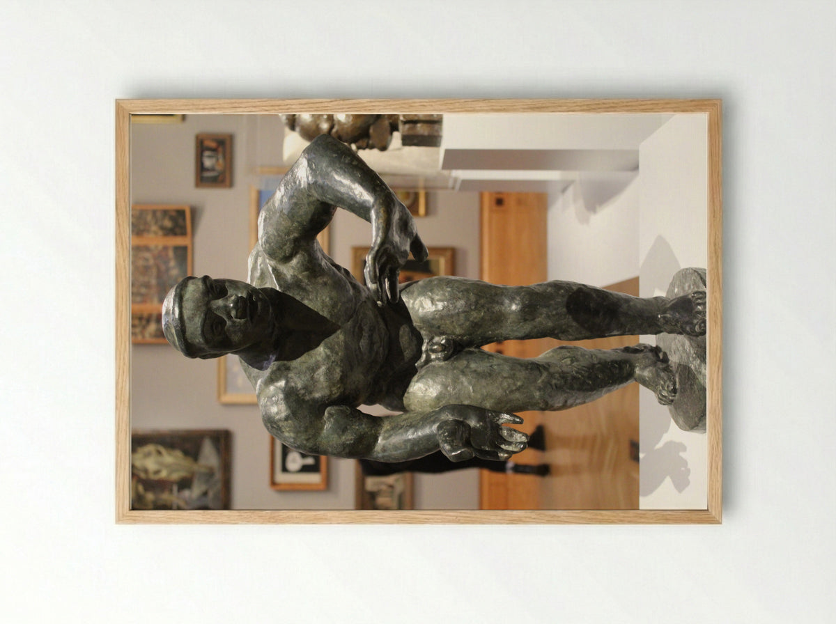 Horace Brodzky - Henri Gaudier-Brzeska - Framed Print Wood