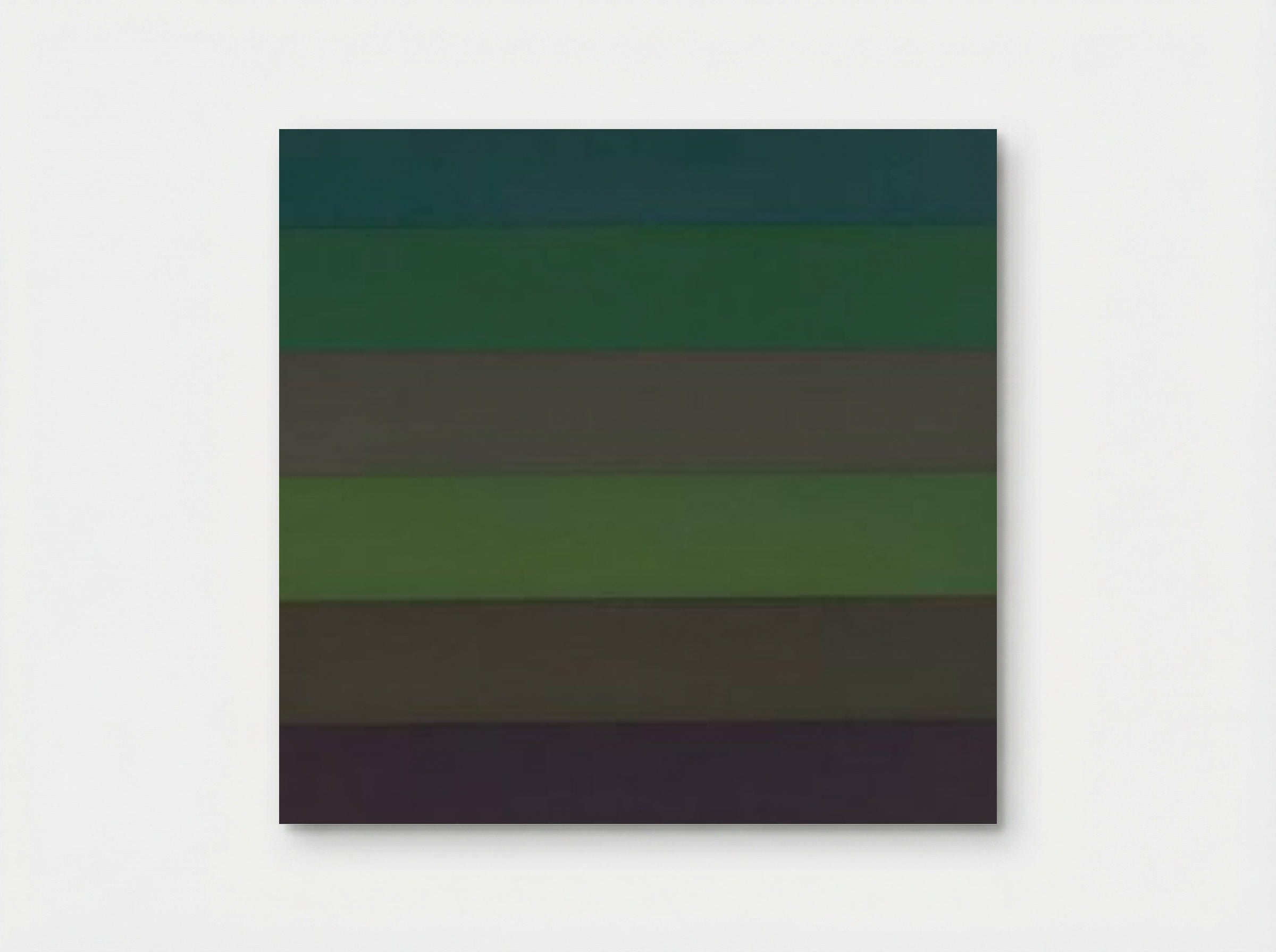 Horizontal Bands with Colors Superimposed - Sol LeWitt - Poster