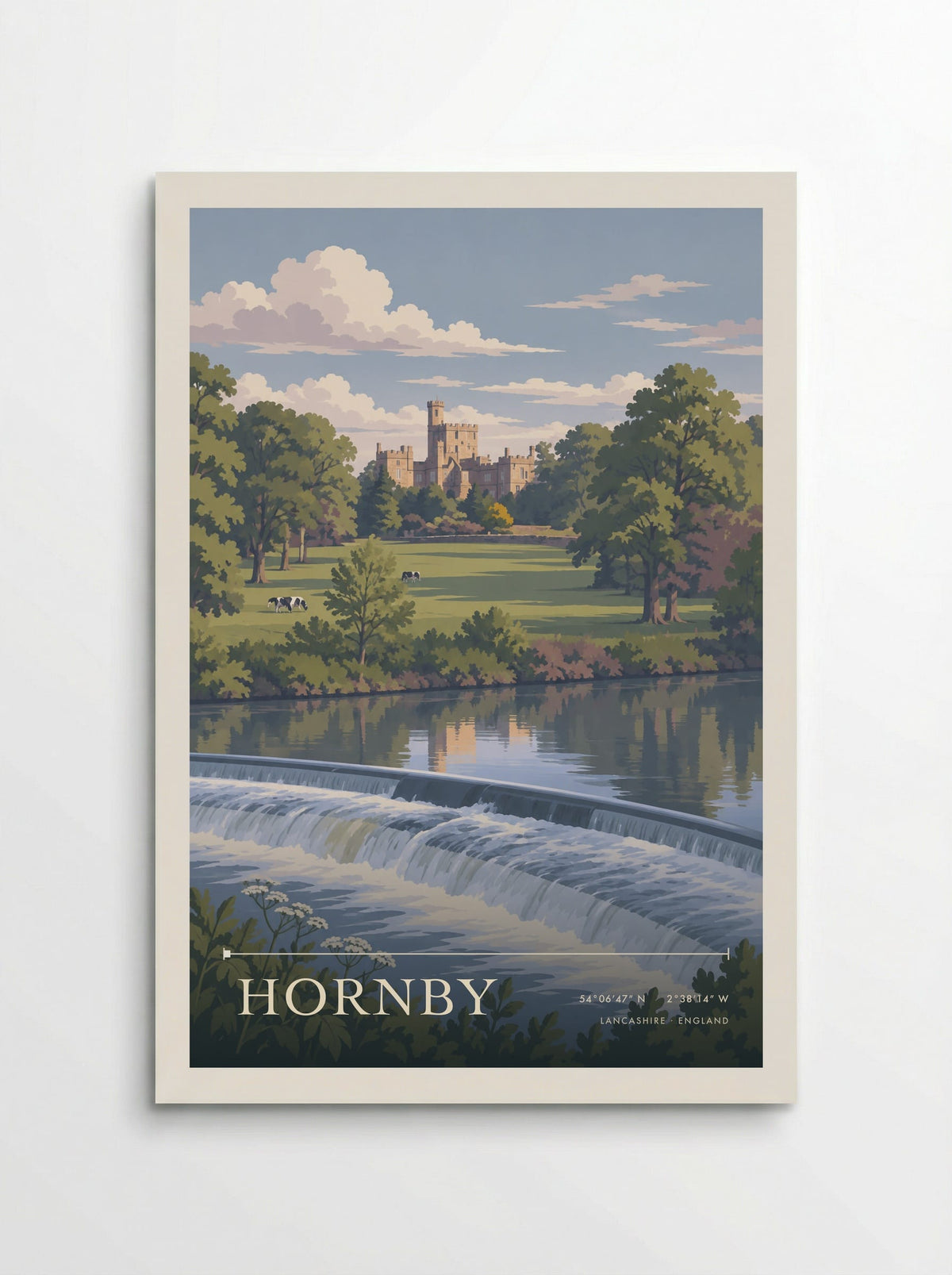 Hornby, Lancashire | Travel Poster - Poster