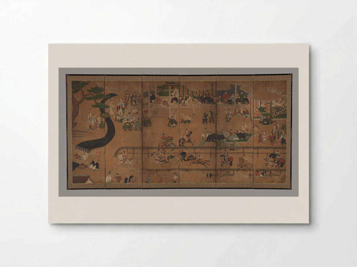 Horse Race at the Kamo Shrine - Fine Art Print - Poster