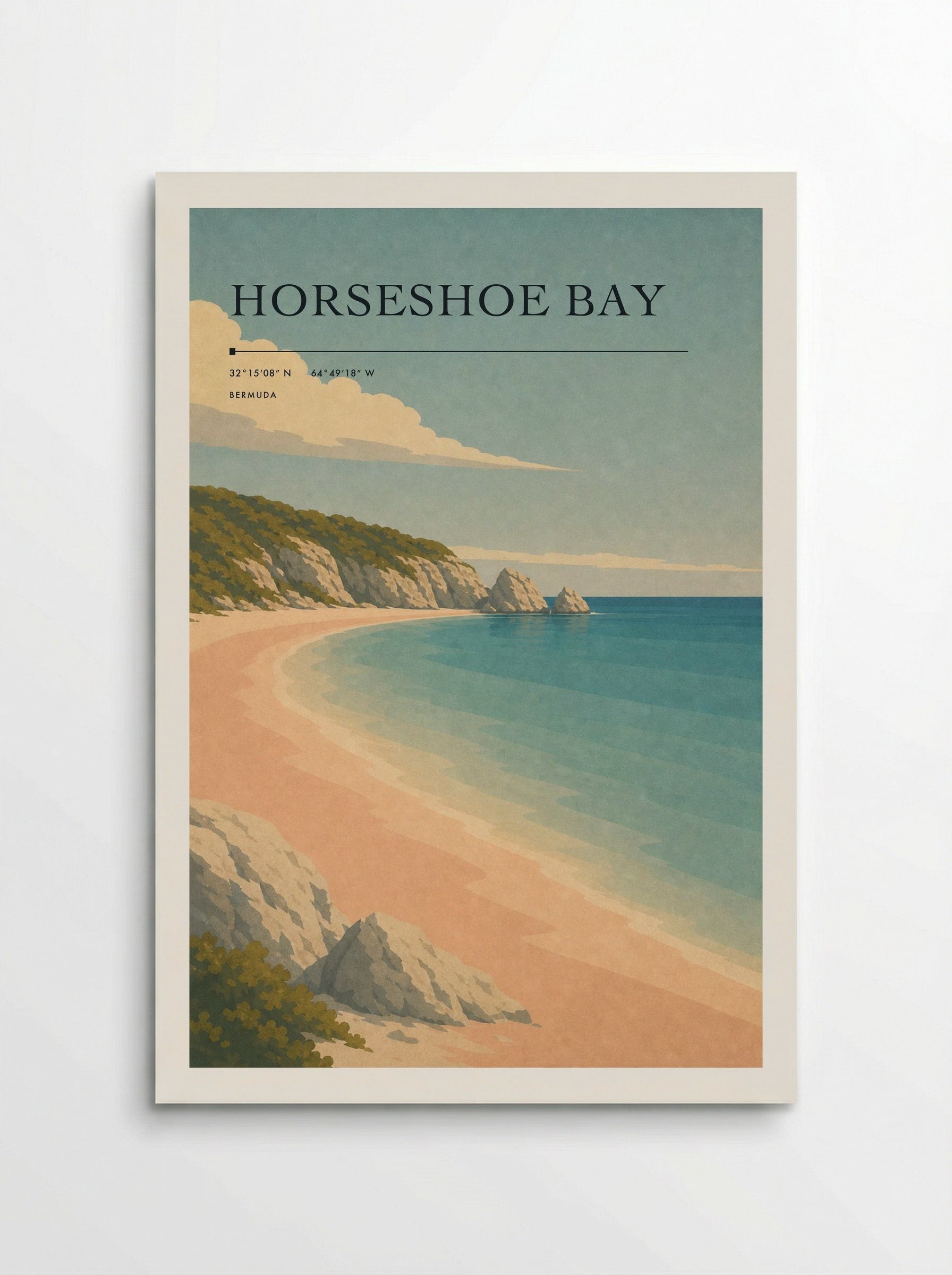 Horseshoe Bay Travel Poster Artwork - Poster