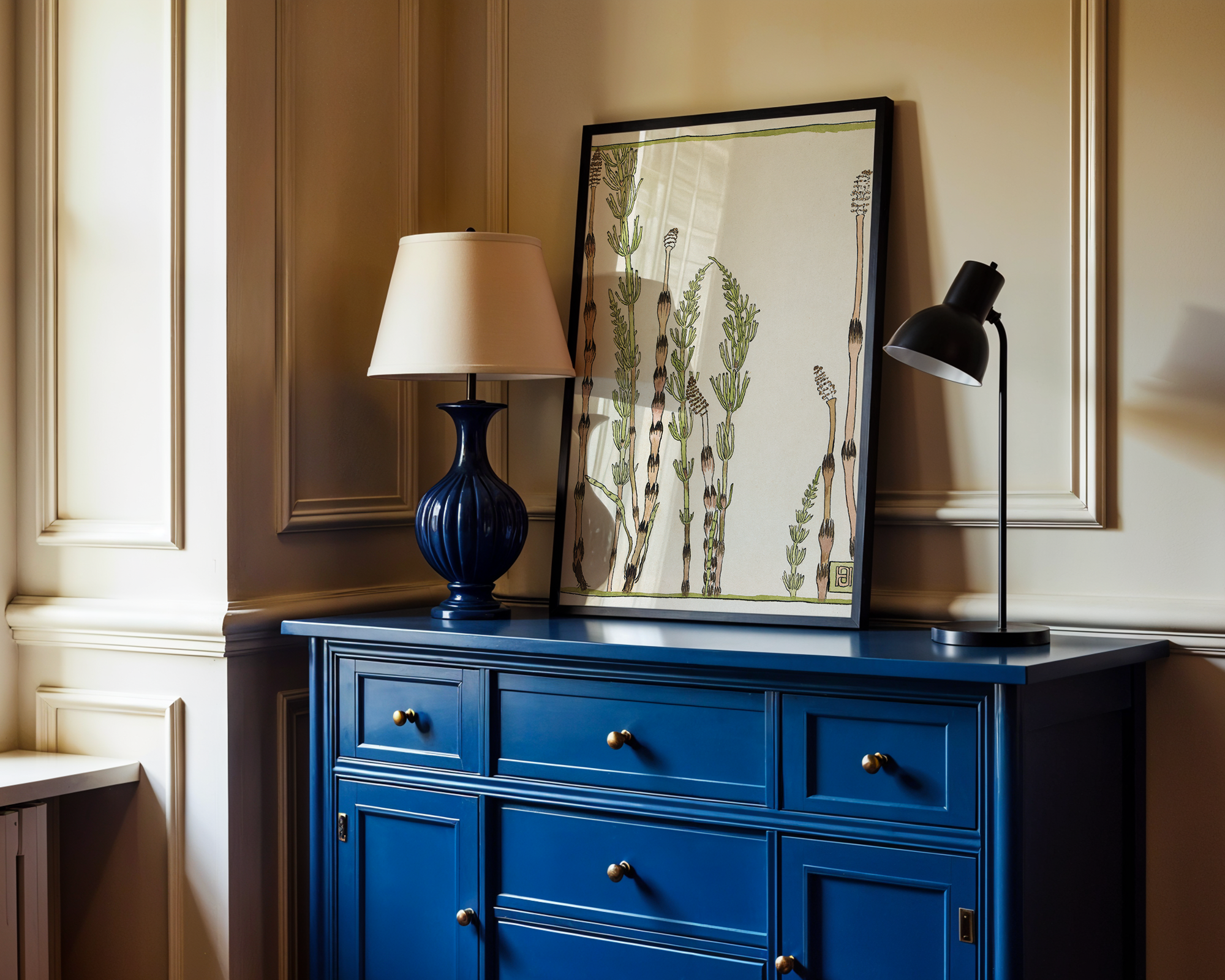 Horsetail-(1915)-by-Hannah-Borger-Overbeck mockup