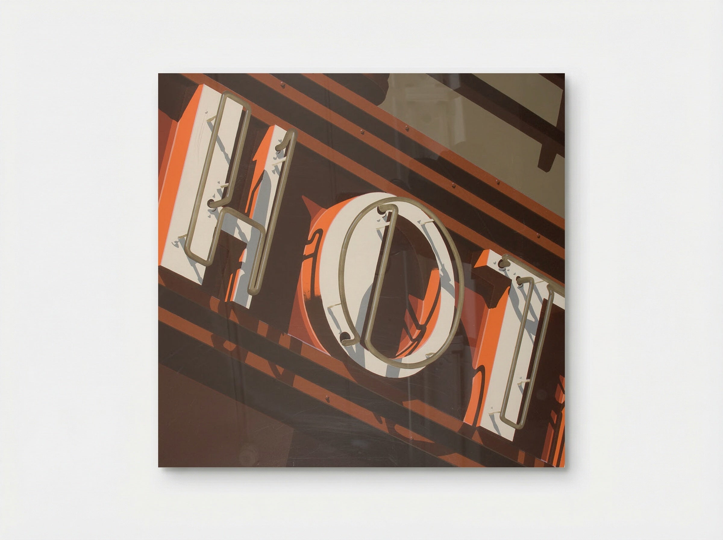 Hot - Robert Cottingham - Poster