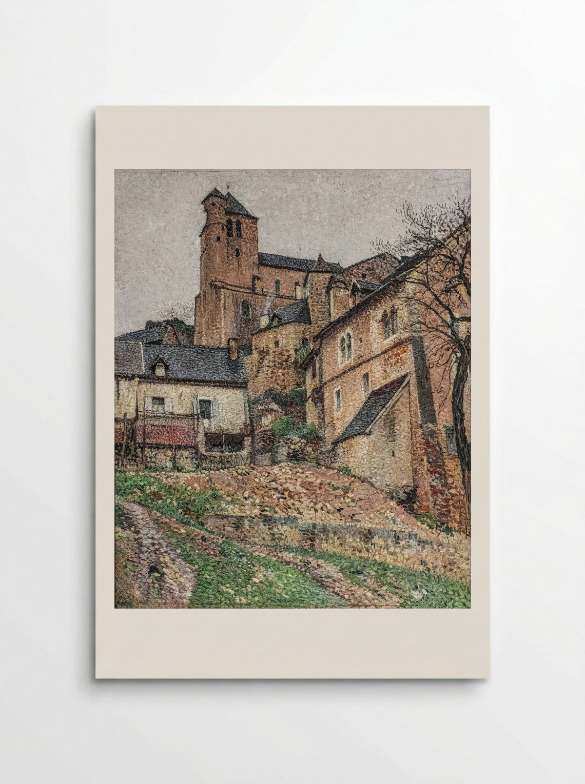 House and Garden at Saint-Cirq-Lapopie - Henri Martin - Poster