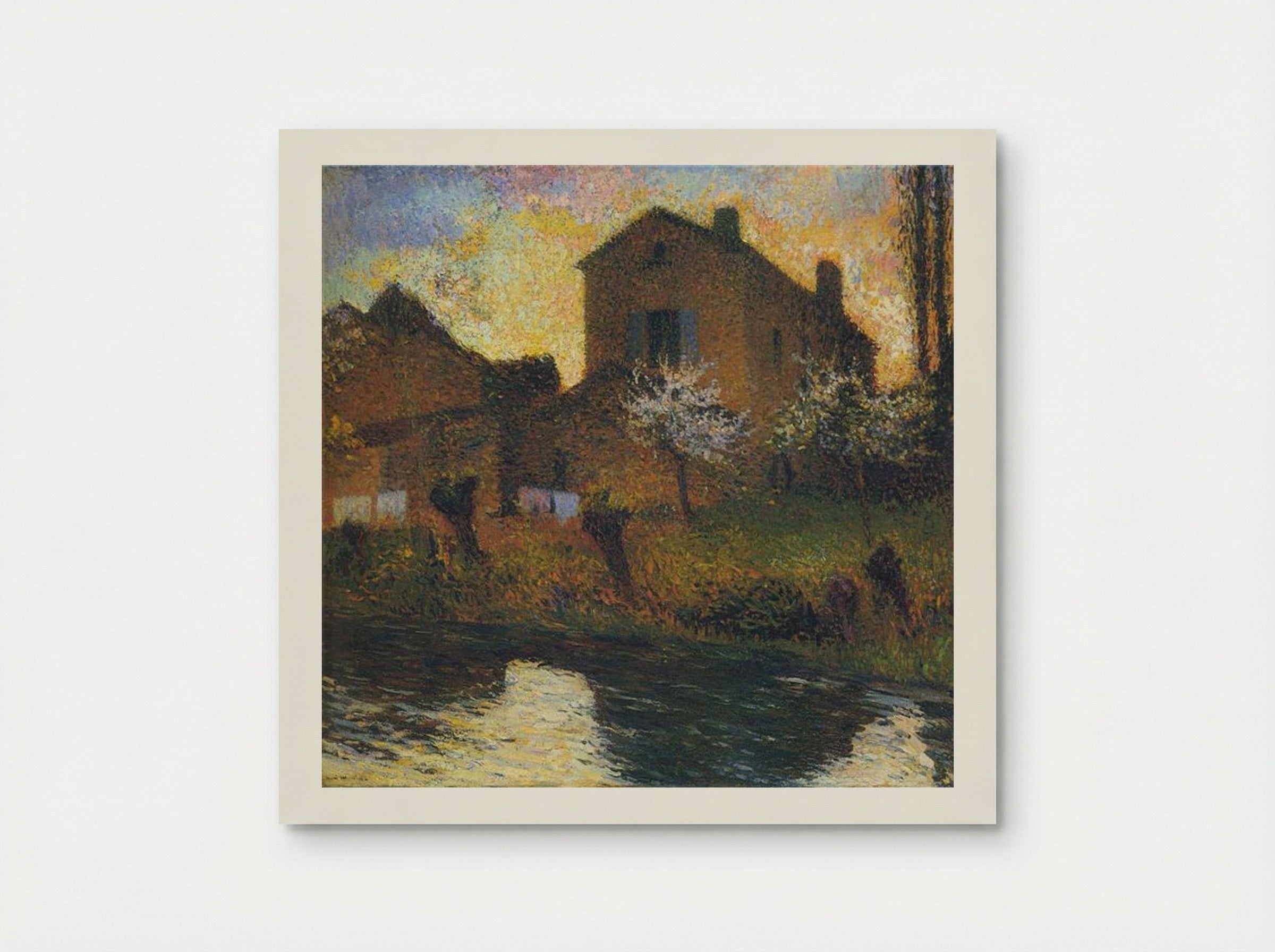 House of Marie Louise in Labastide - Henri Martin - Poster
