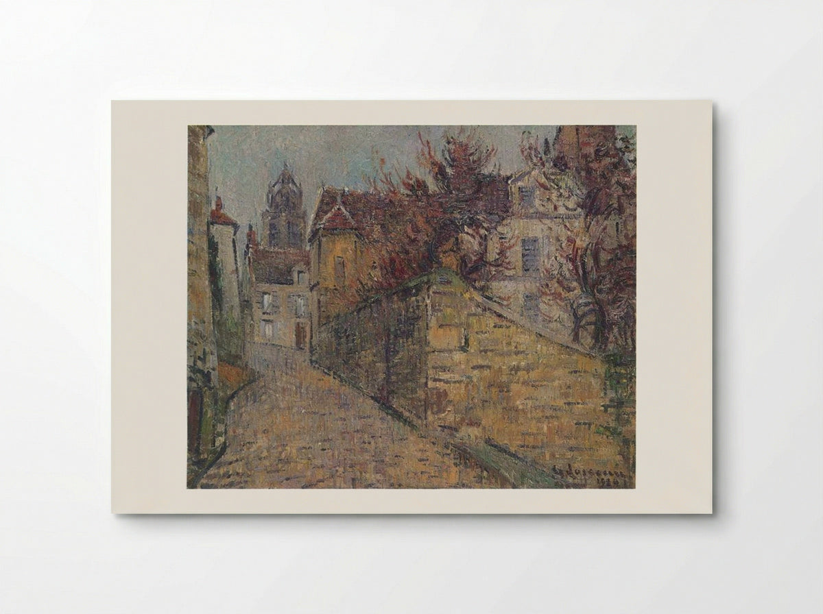 House of the Sisters in Pontoise - Gustave Loiseau - Poster