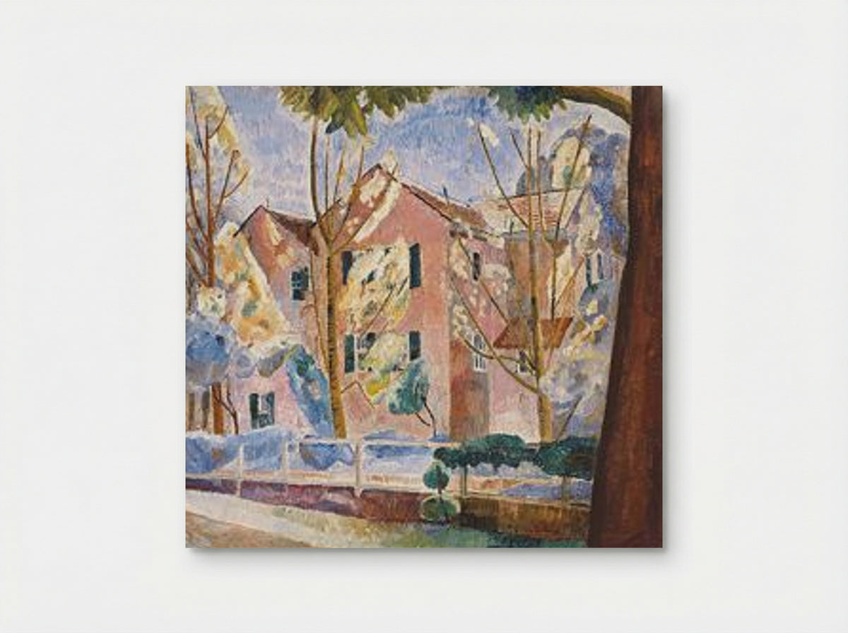 House with trees - Grace Cossington Smith - Poster