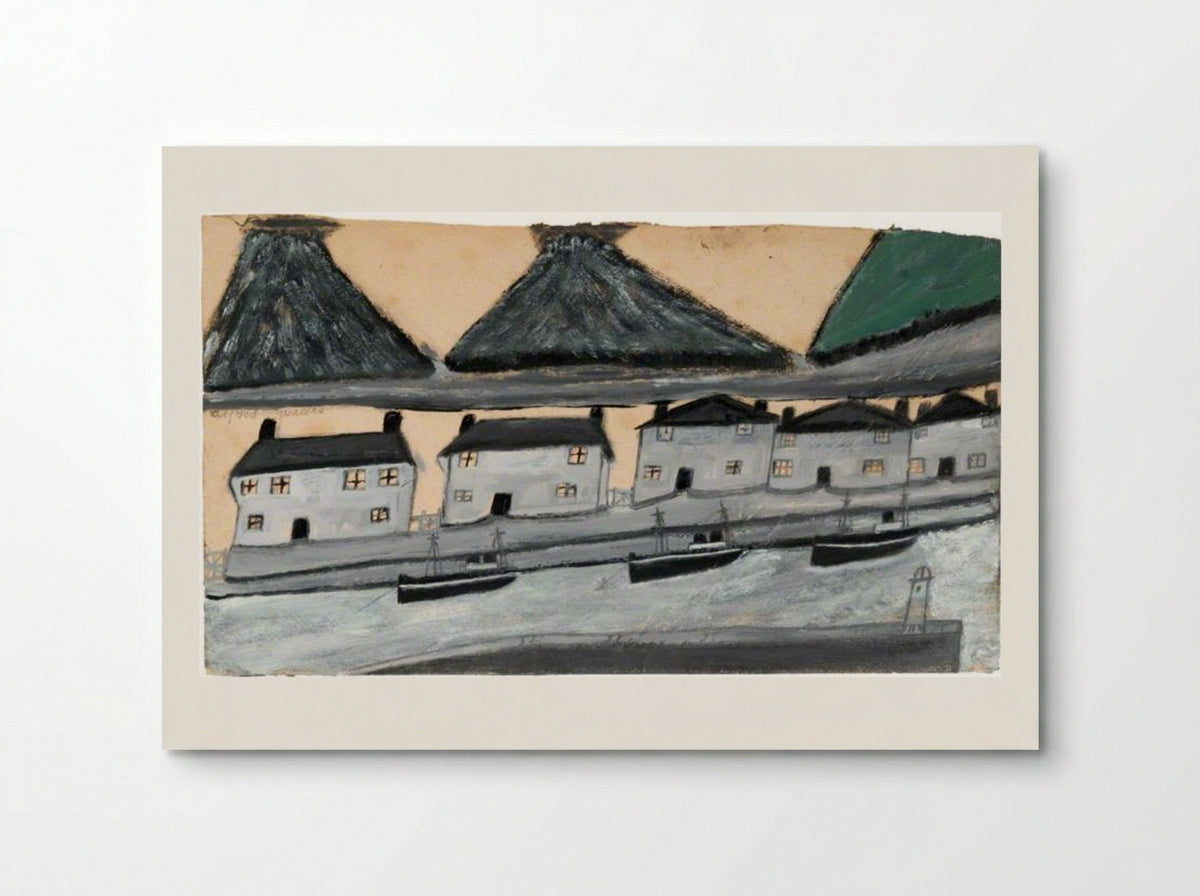 Houses and Kilns - Alfred Wallis - Poster