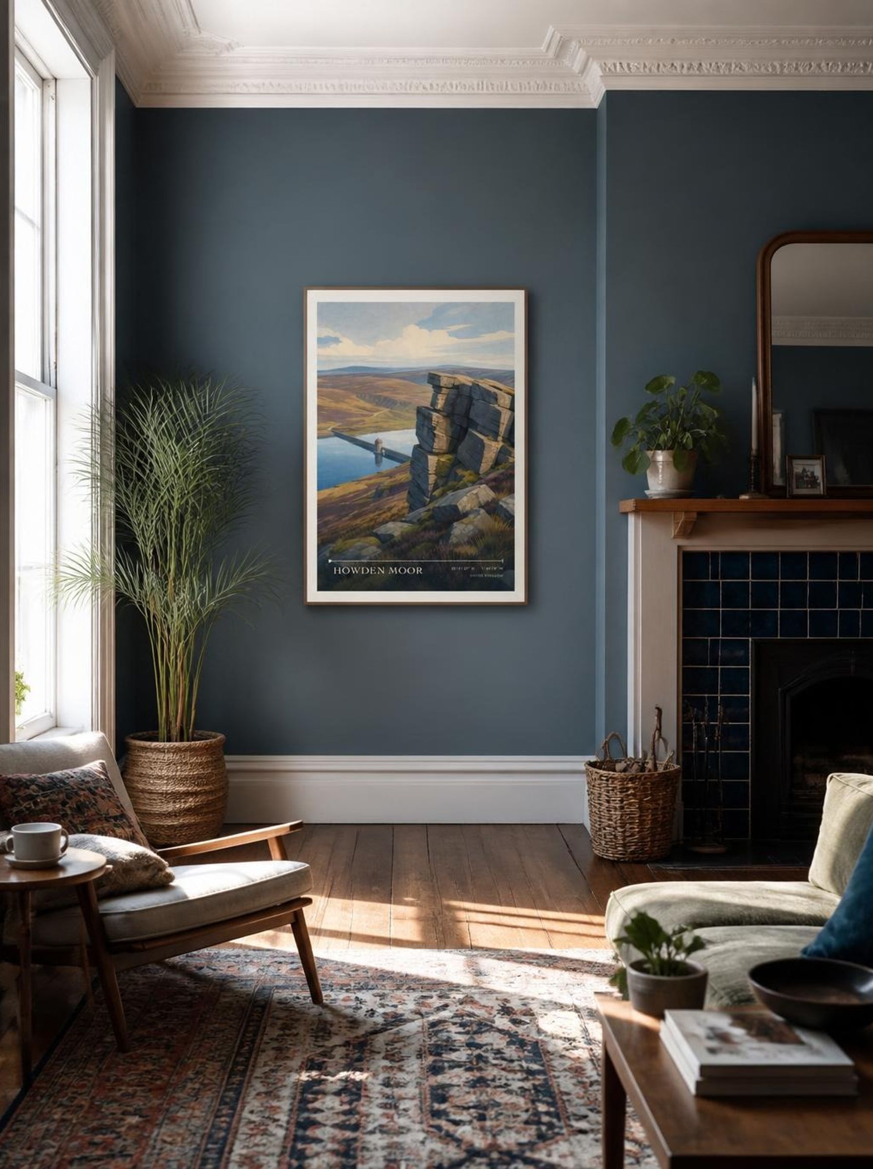 Howden Moor United Kingdom Travel Poster - Lifestyle