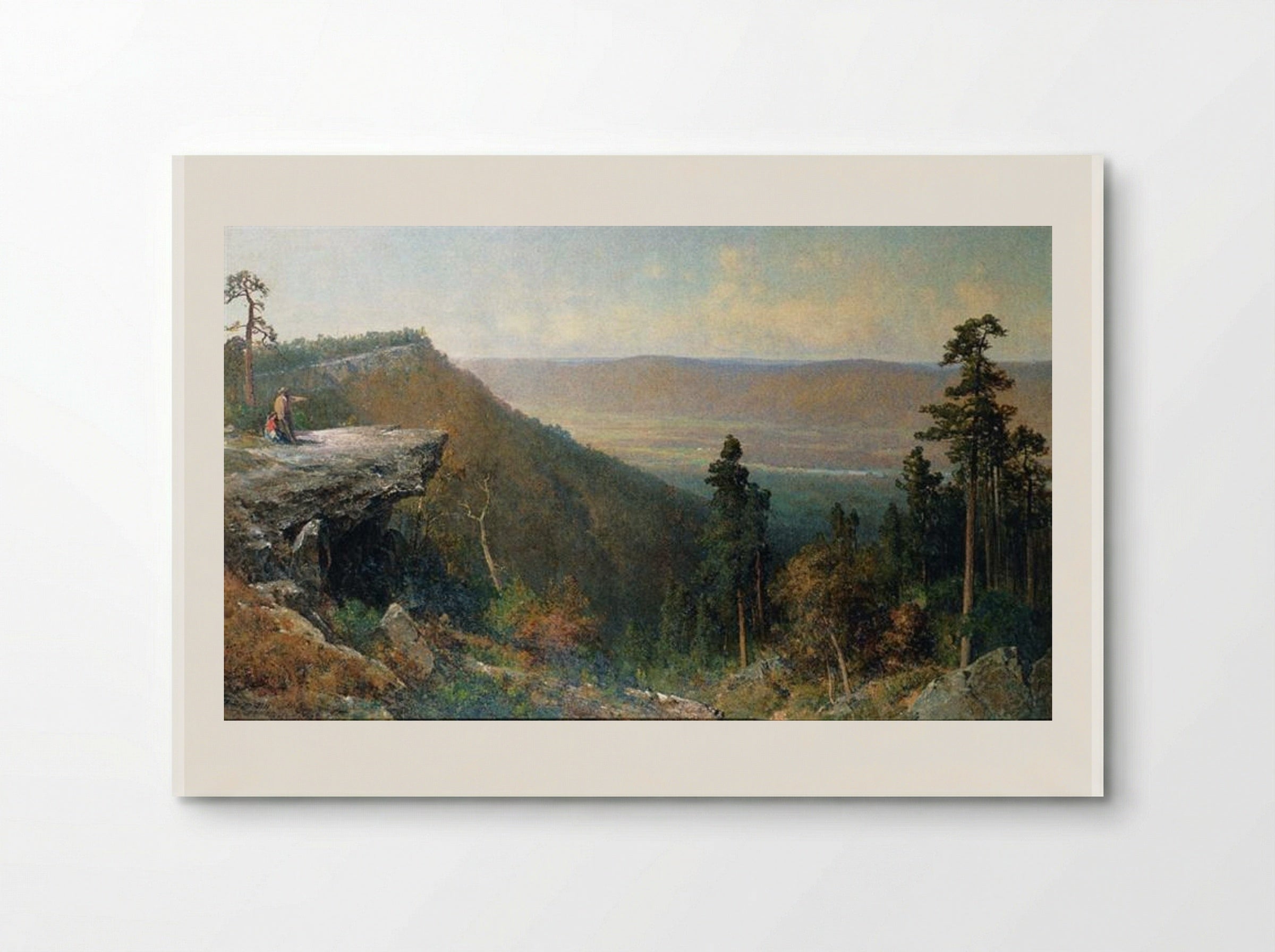Hudson River Valley from the Catskill Mountain House - Thomas Hill - Poster