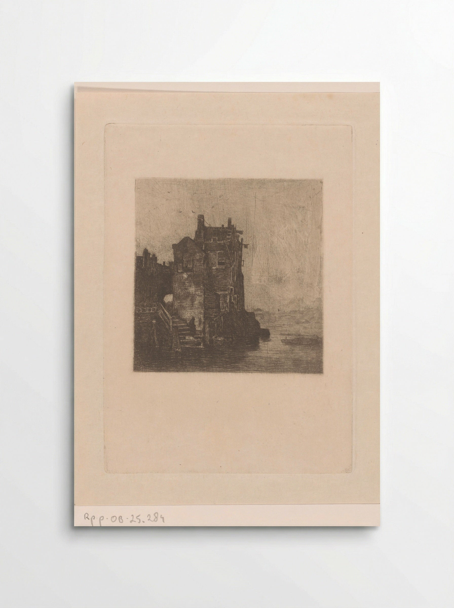 Huizen aan het water - Philip Zilcken - Poster