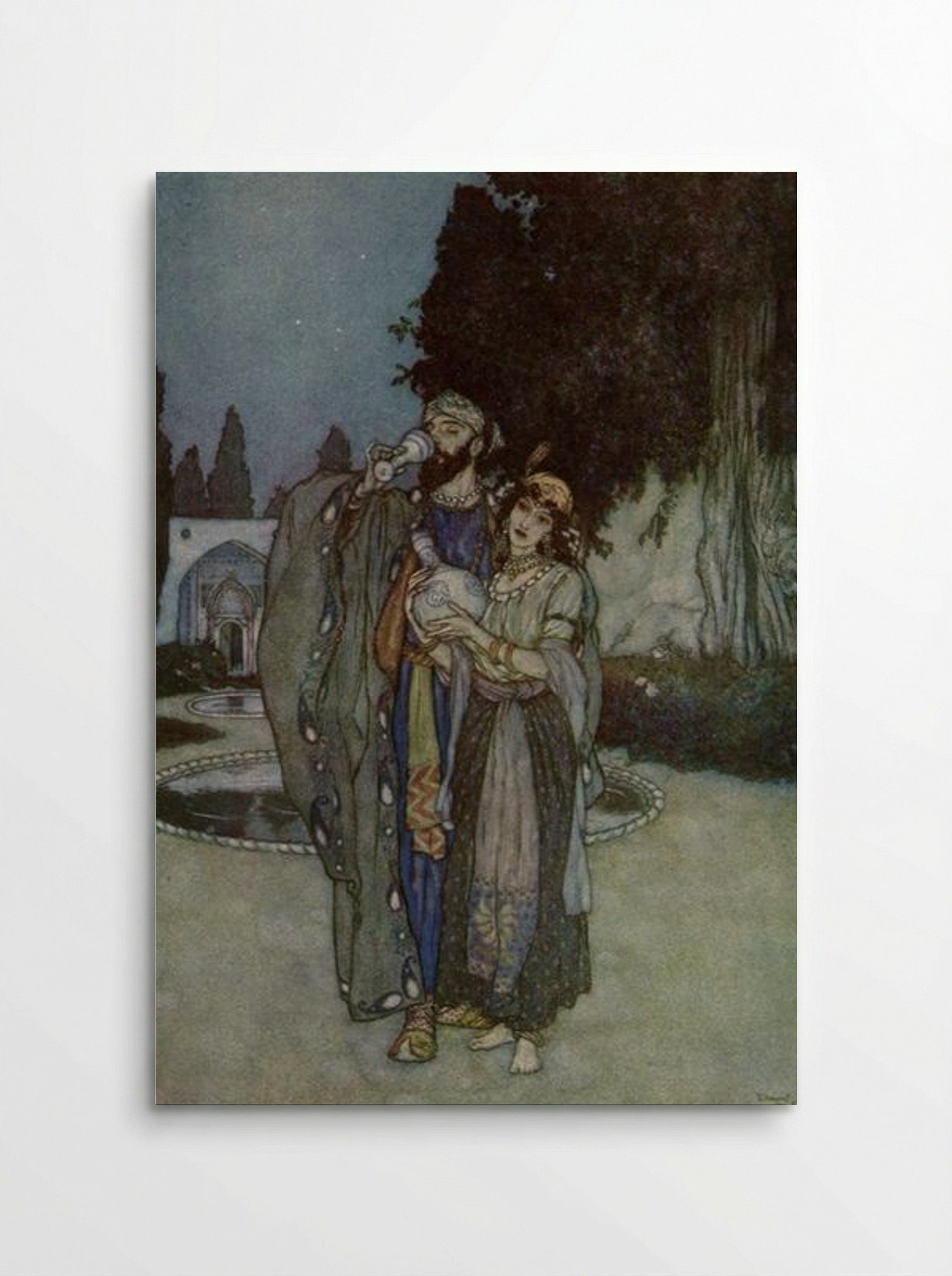 Human or Divine - Edmund Dulac - Poster