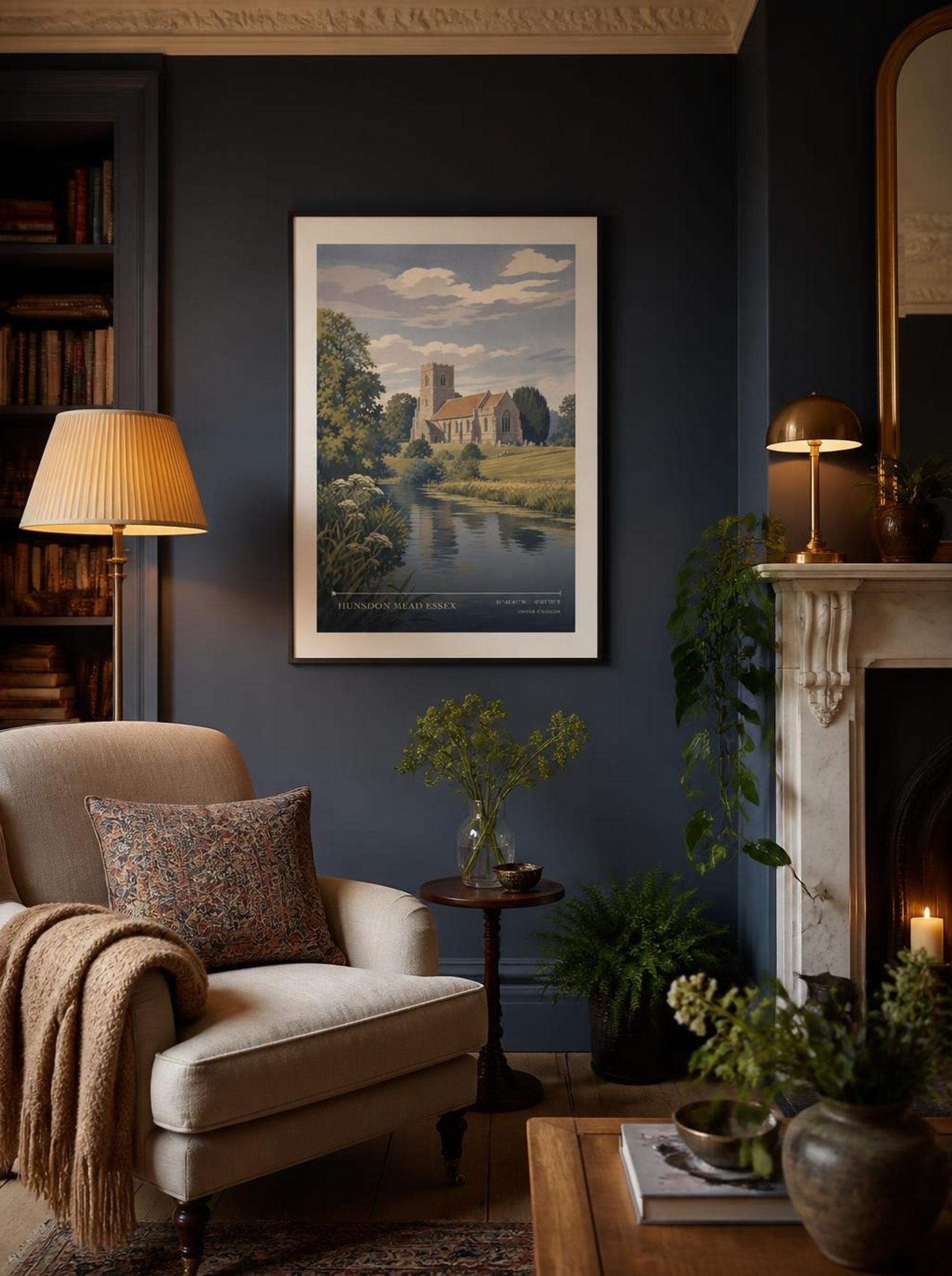 Hunsdon Mead Essex United Kingdom Travel Poster - Lifestyle