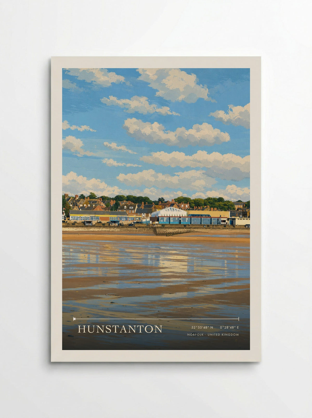 Hunstanton Norfolk United Kingdom Travel Poster - Poster