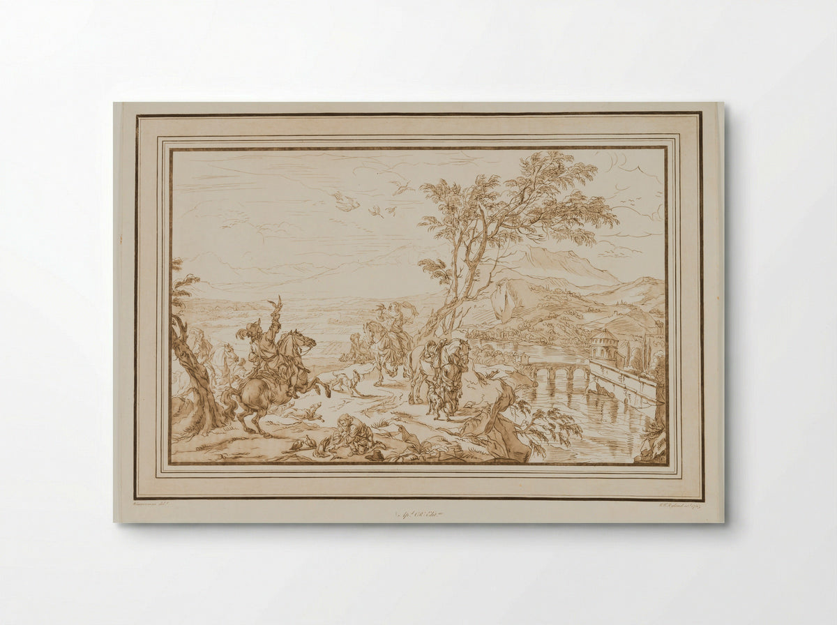 Hunting Party - William Wynne Ryland - Poster