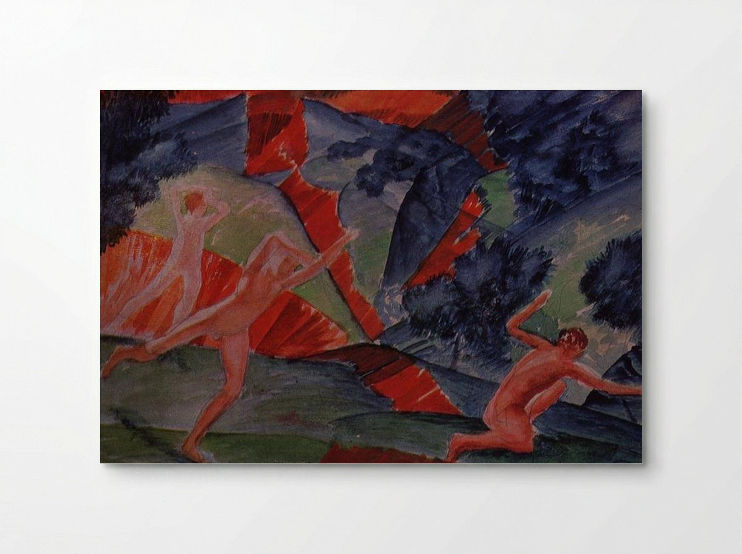 Hurricane - Kuzma Petrov-Vodkin - Poster