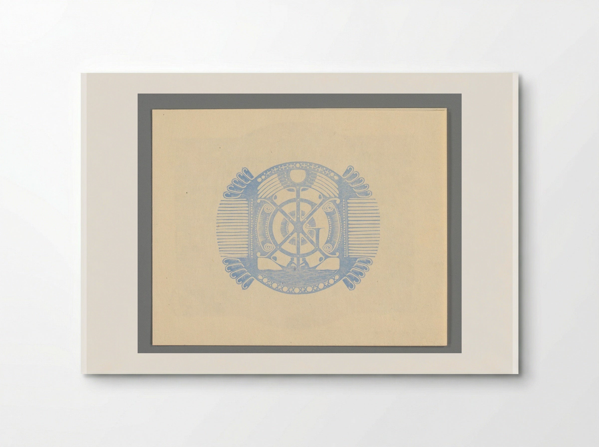 Huwelijksaankondiging van Cato Gruntke en Carl G.B. Knauff - Karel Petrus Cornelis de Bazel - Poster