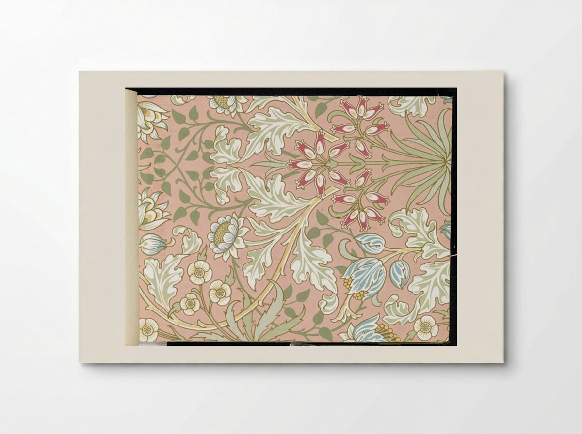 Hyacinth Wallpaper - William Morris - Poster