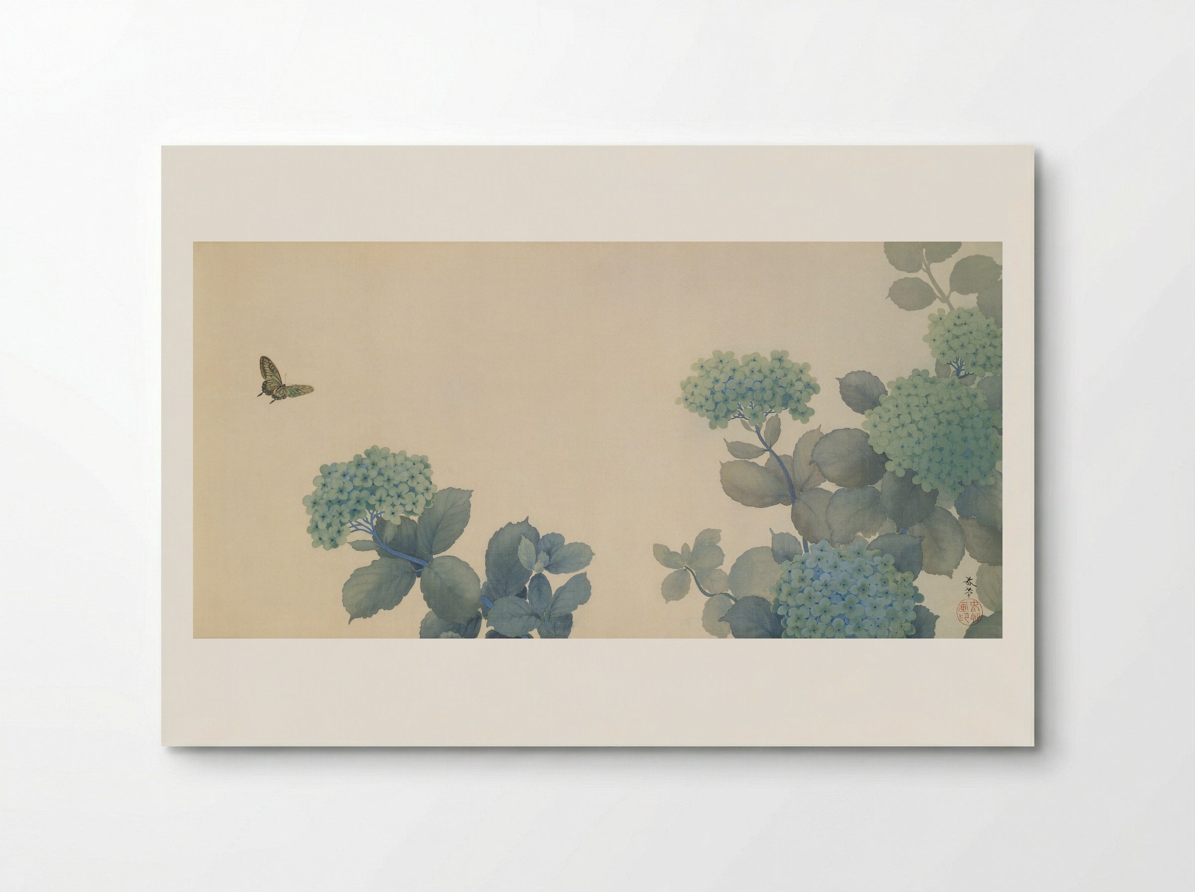 Hydrangeas - Hishida Shunso - Poster