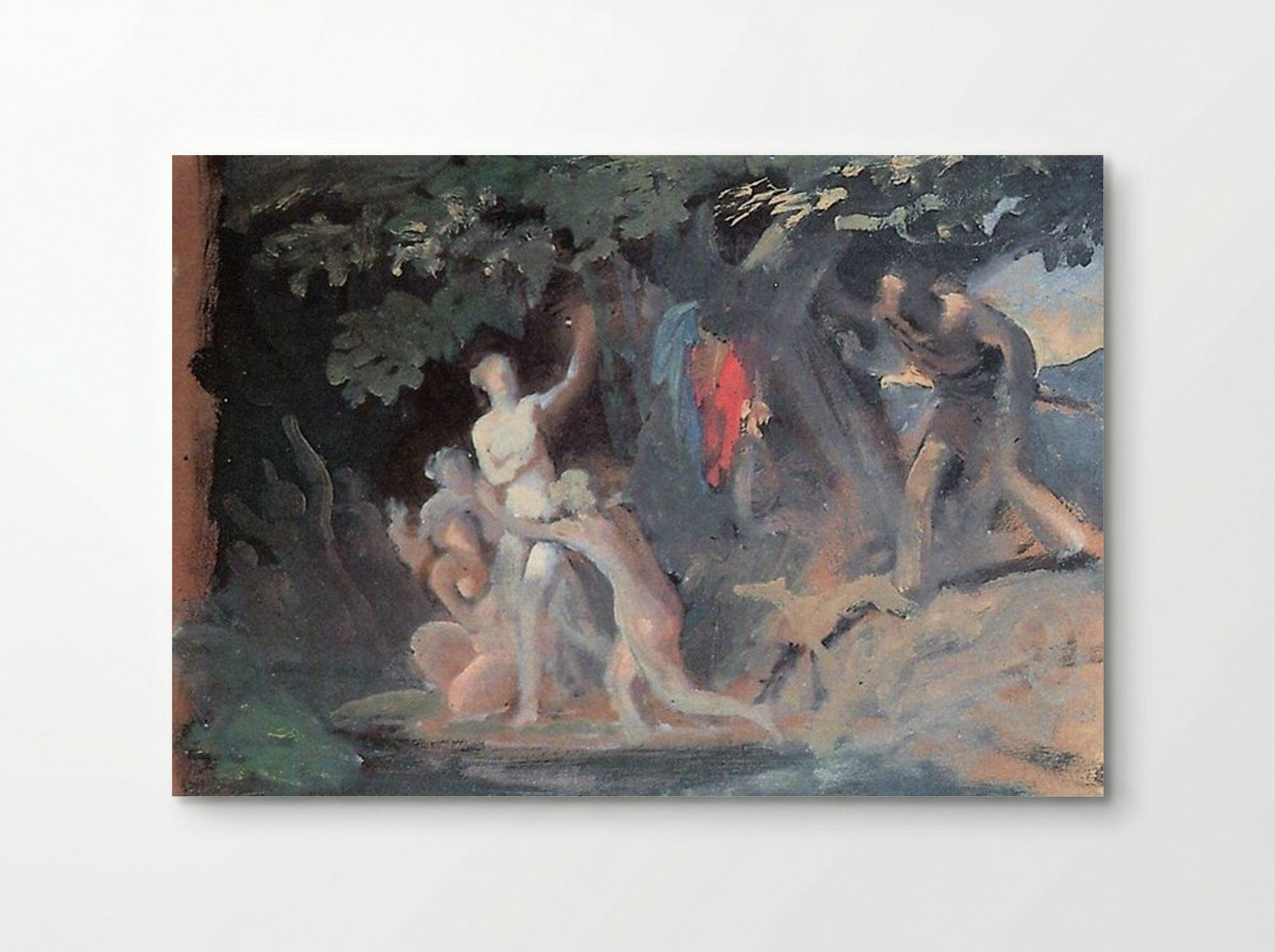 Hylas and the Nymphs - Karl Bryullov - Poster
